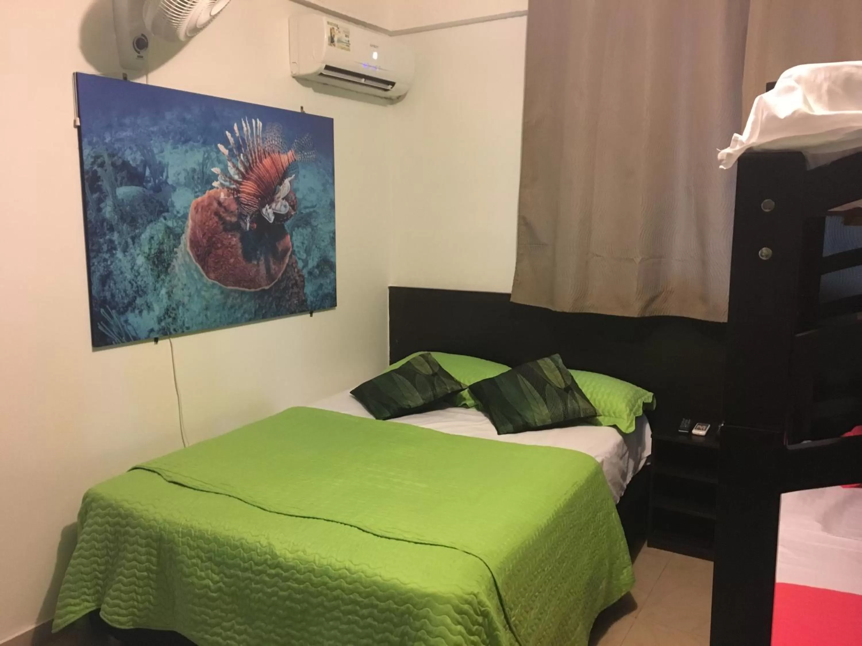 Decorative detail, Bed in Jackuri Casa Hospedaje