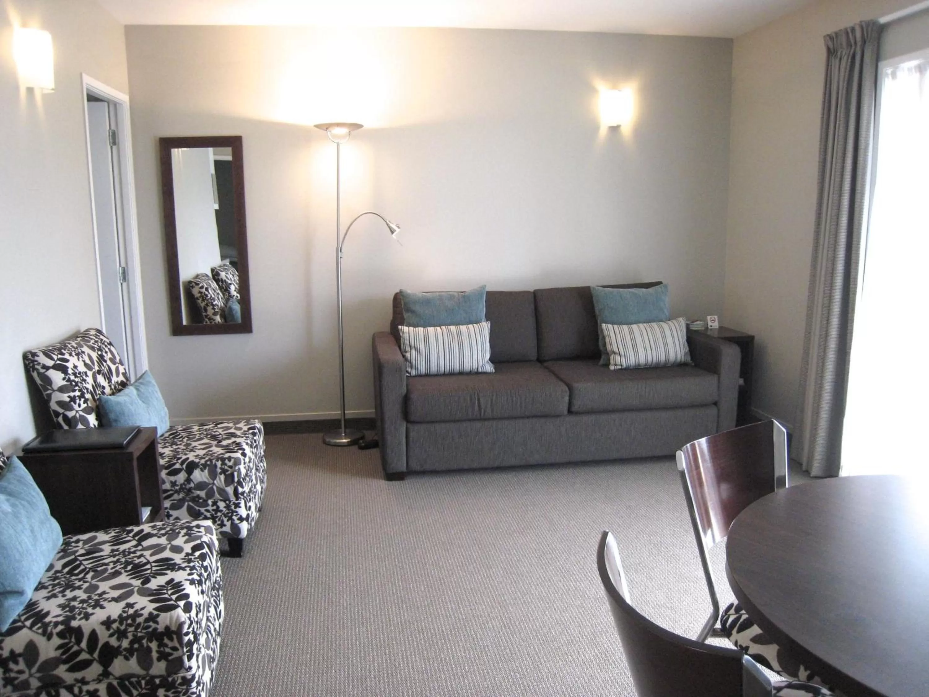 Living room in Buller Court on Palmerston