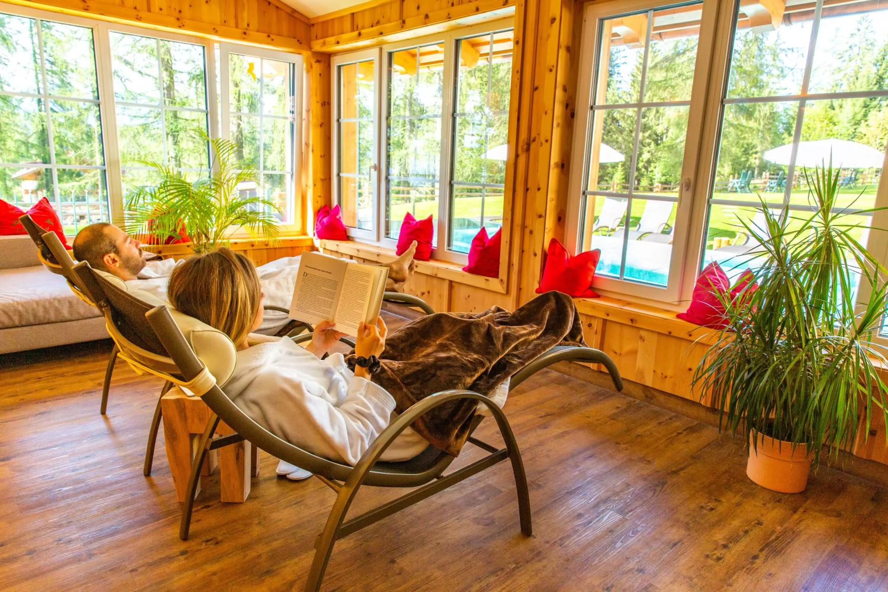 Spa and wellness centre/facilities in Hotel Lindenhof