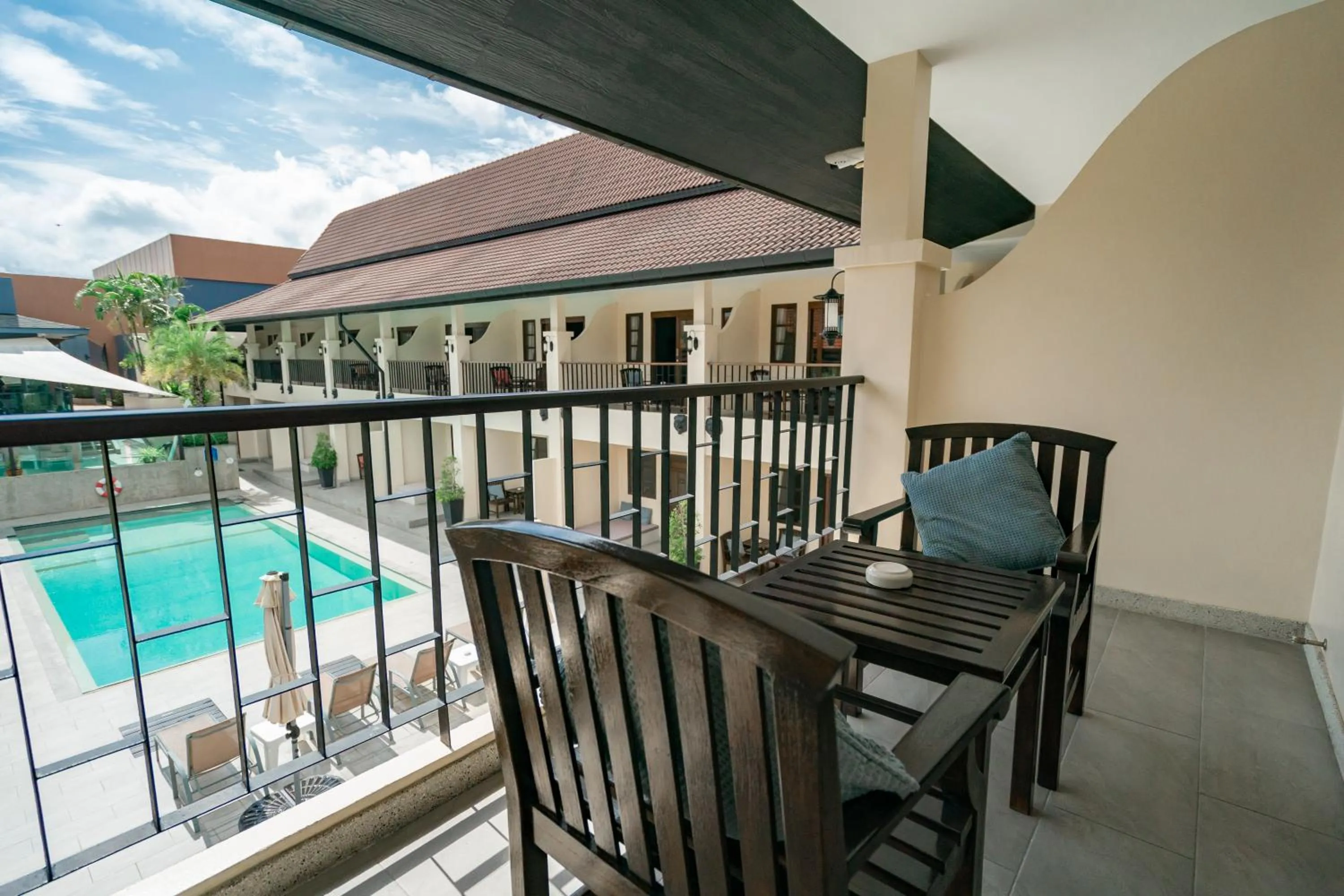Balcony/Terrace in Naiya Buree Boutique Resort Nai Harn Beach
