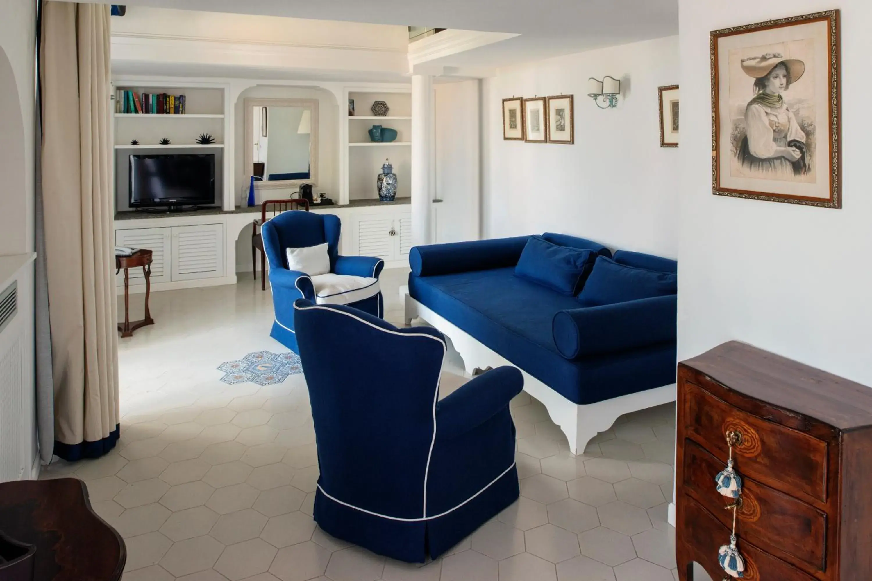 Living room, Seating Area in Grand Hotel Cocumella