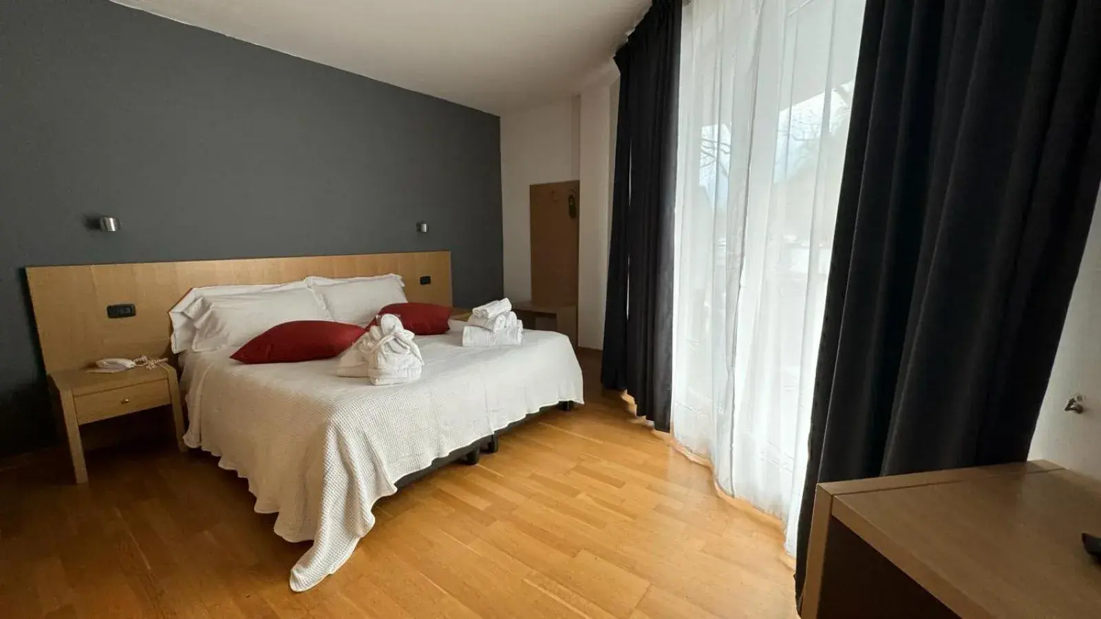 Bed in Hotel Oasi Wellness & Spa