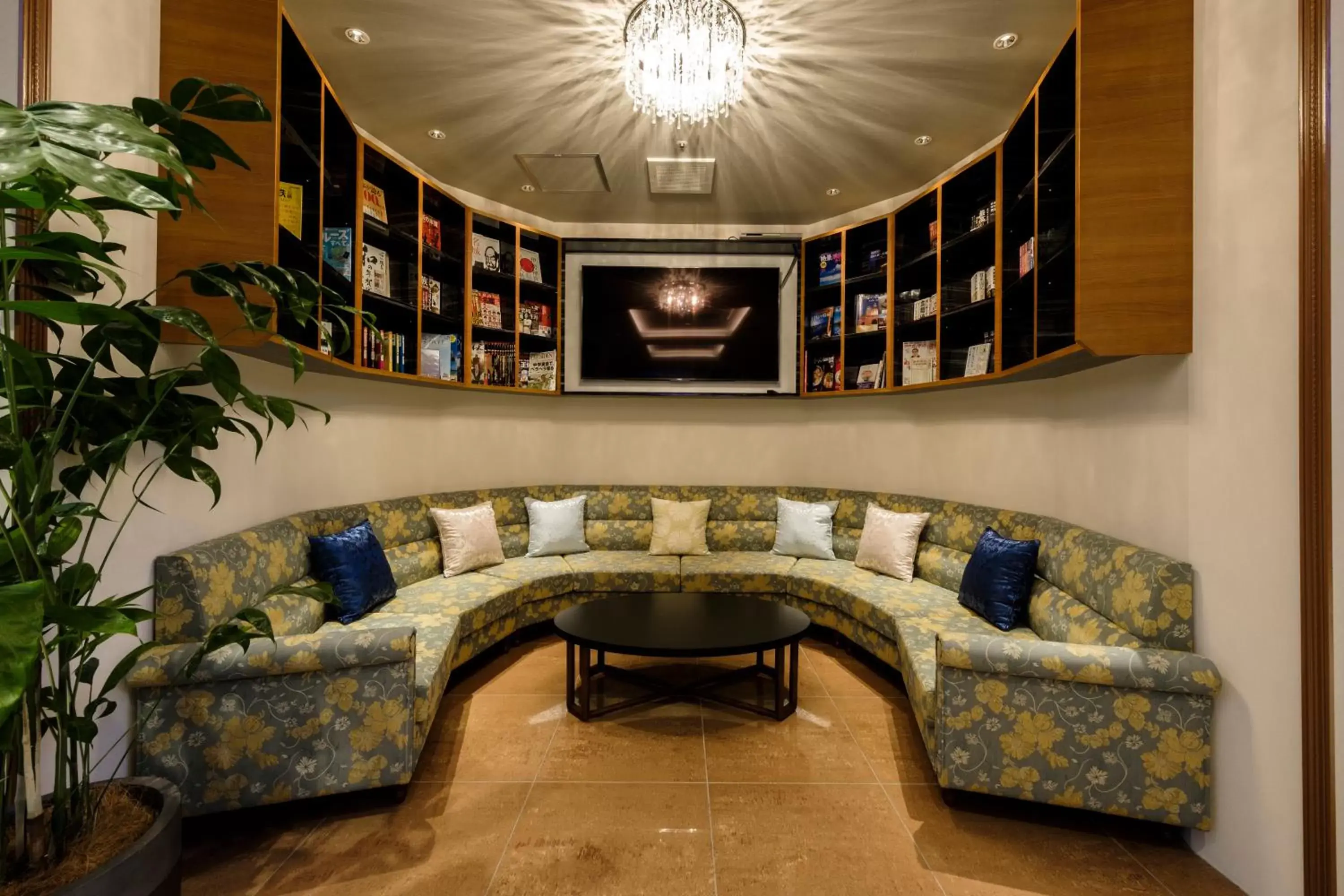 Living room, Lobby/Reception in Hotel Grandolce HAKATA
