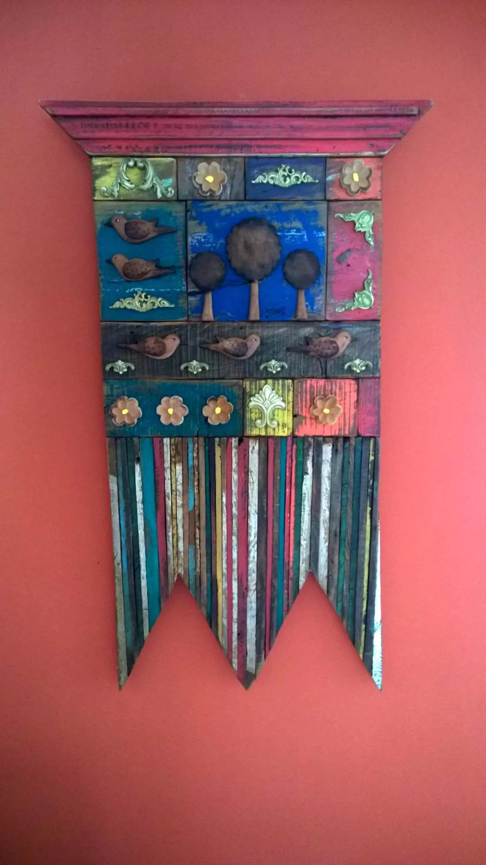 Decorative detail in Angá Beach Hotel