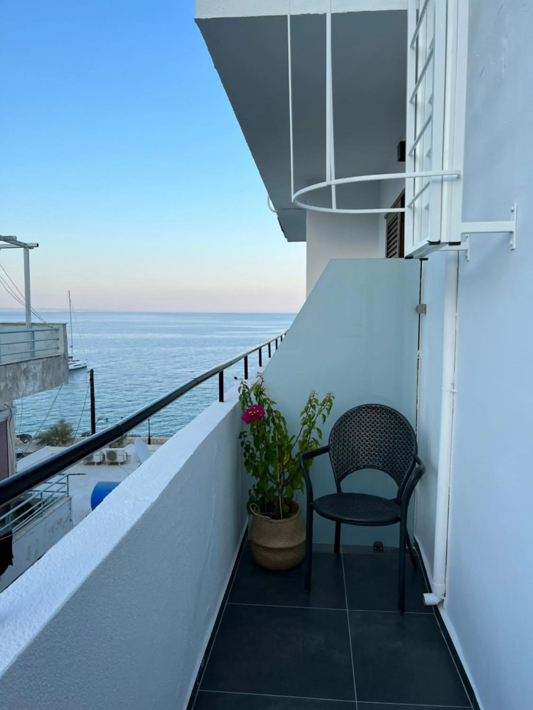 Balcony/Terrace in Yria Hotel