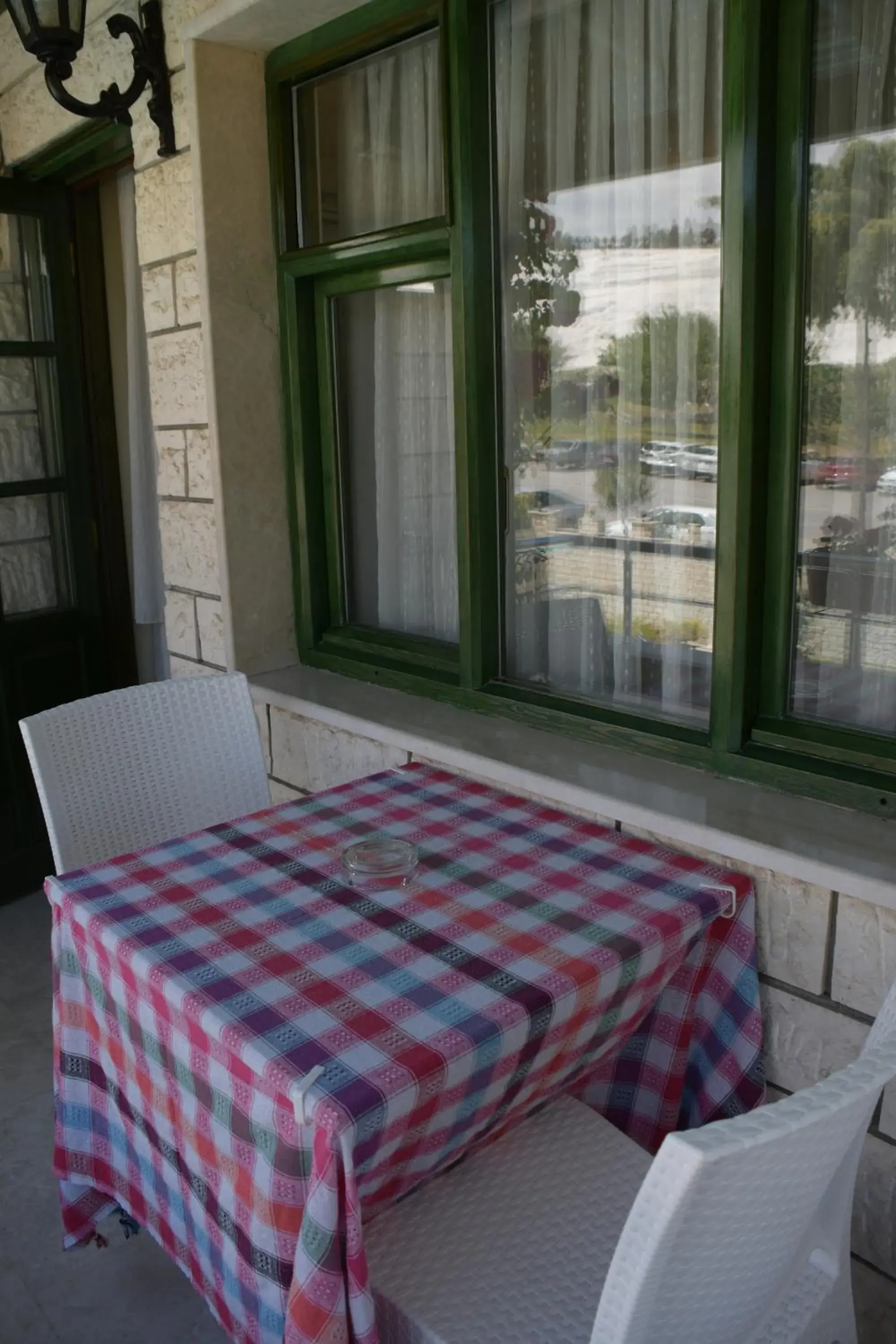 Balcony/Terrace, Bed in Hotel HAL-TUR