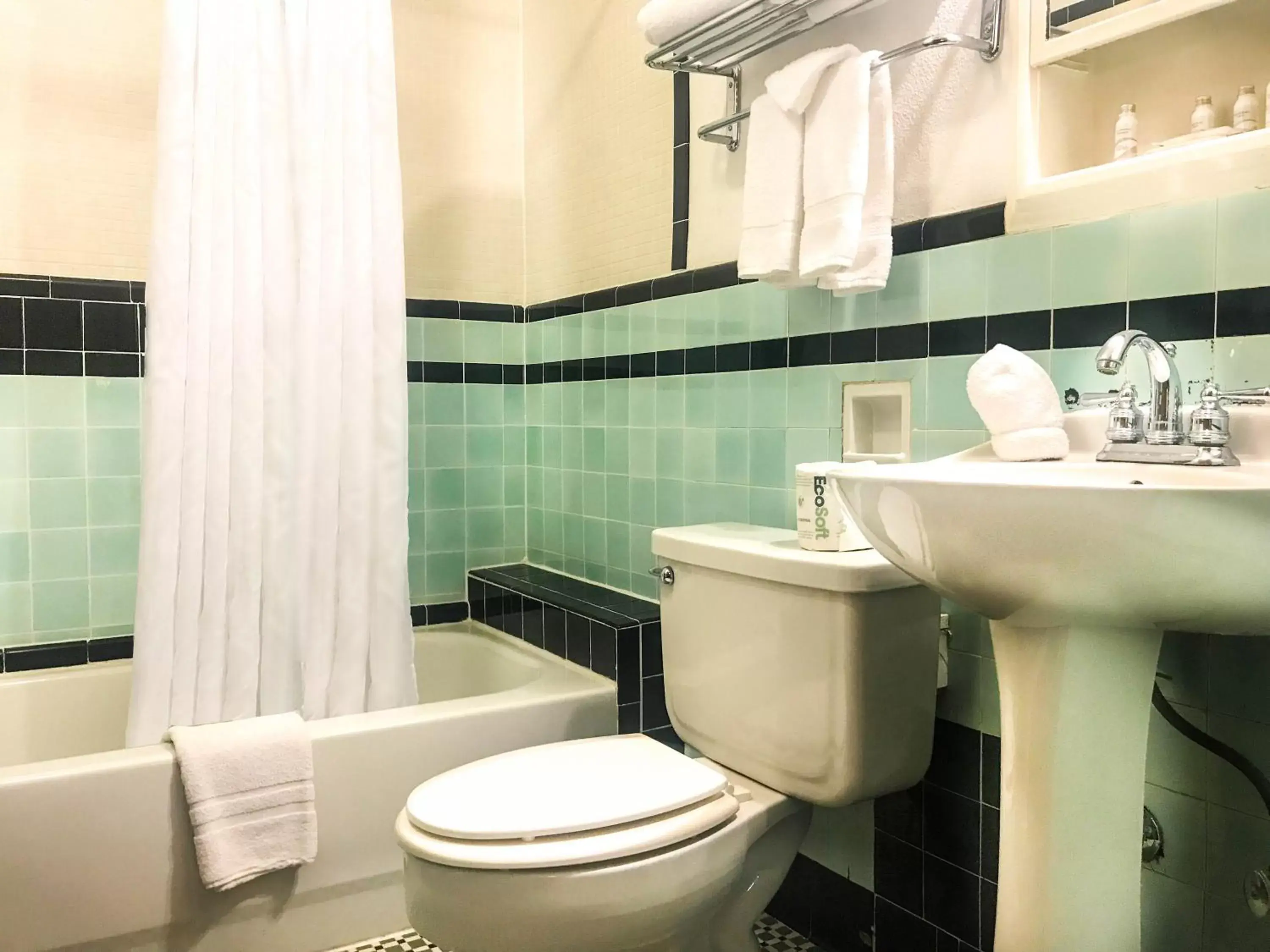 Shower, Bathroom in Historic Plains Hotel