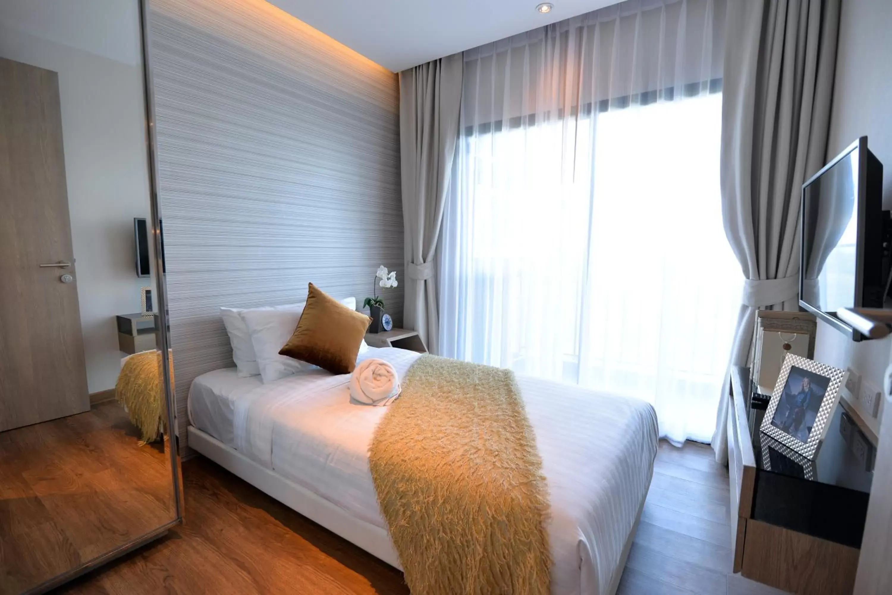 Bedroom, Bed in Phu Dahla Residences