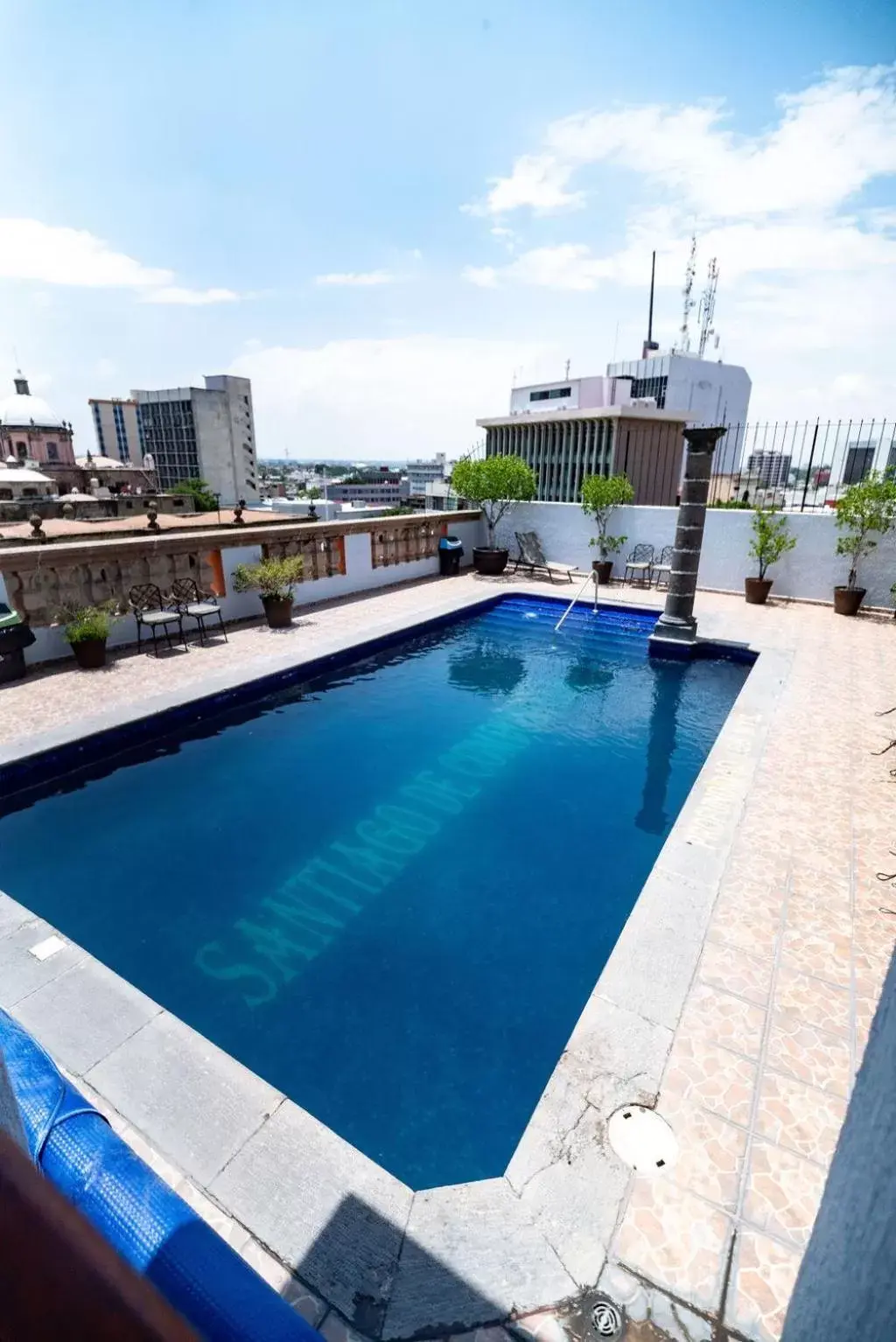 Pool view, Swimming Pool in Hotel Santiago De Compostela - Guadalajara Centro Historico