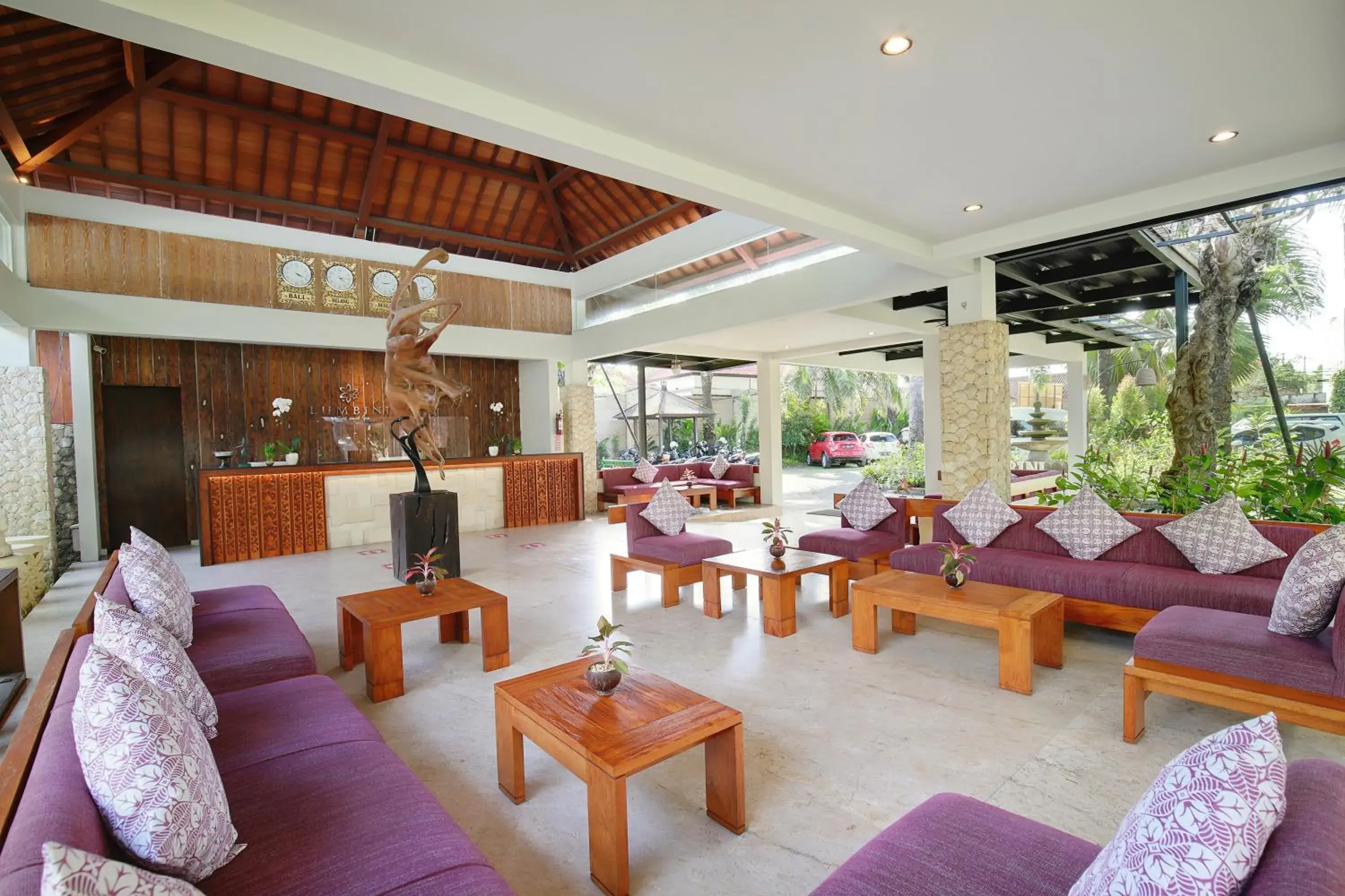 Lobby or reception in Lumbini Luxury Villas and Spa Lobby or reception in Lumbini Luxury Villas and Spa