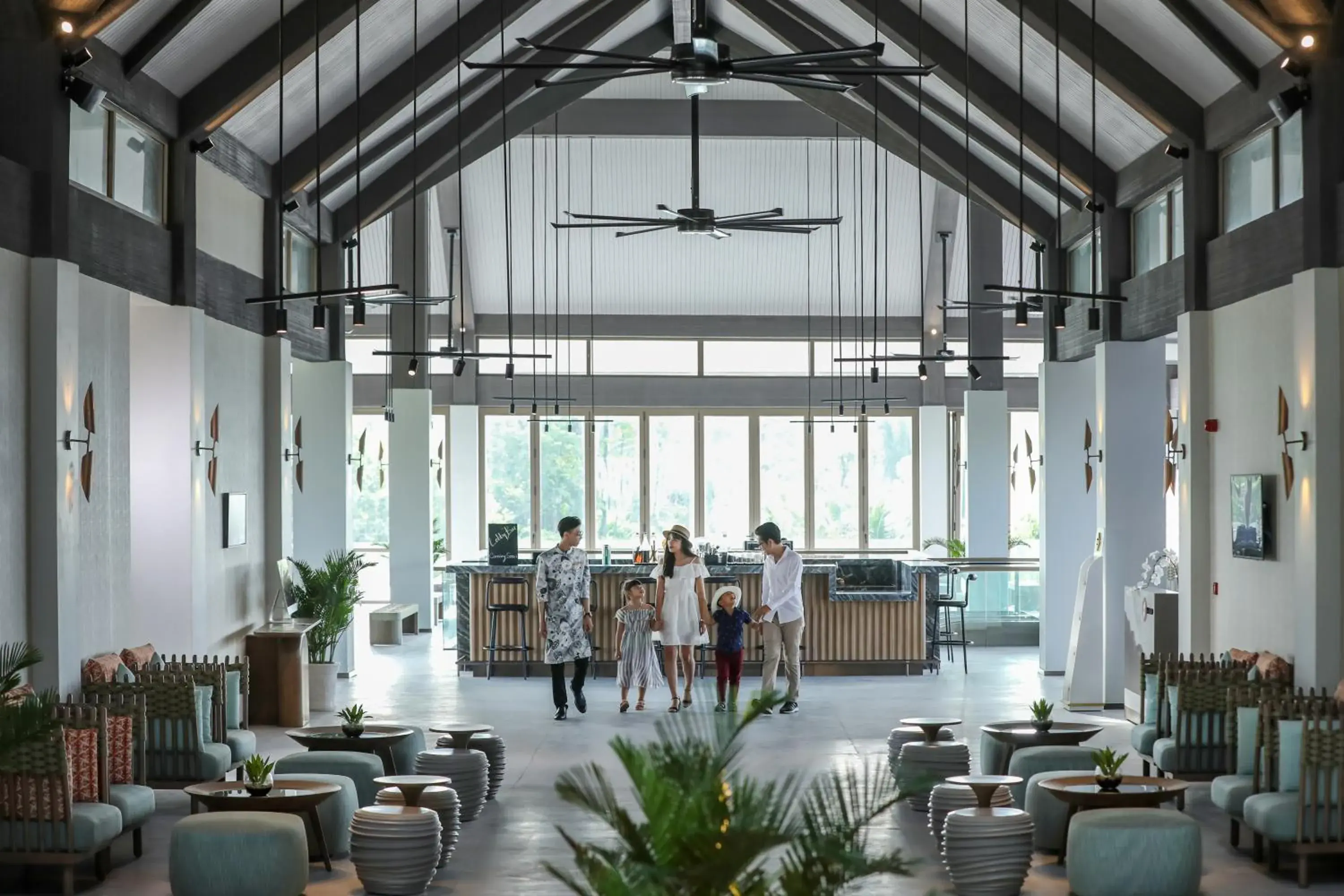 Lobby or reception, Restaurant/Places to Eat in Premier Village Phu Quoc Resort Managed by Accor