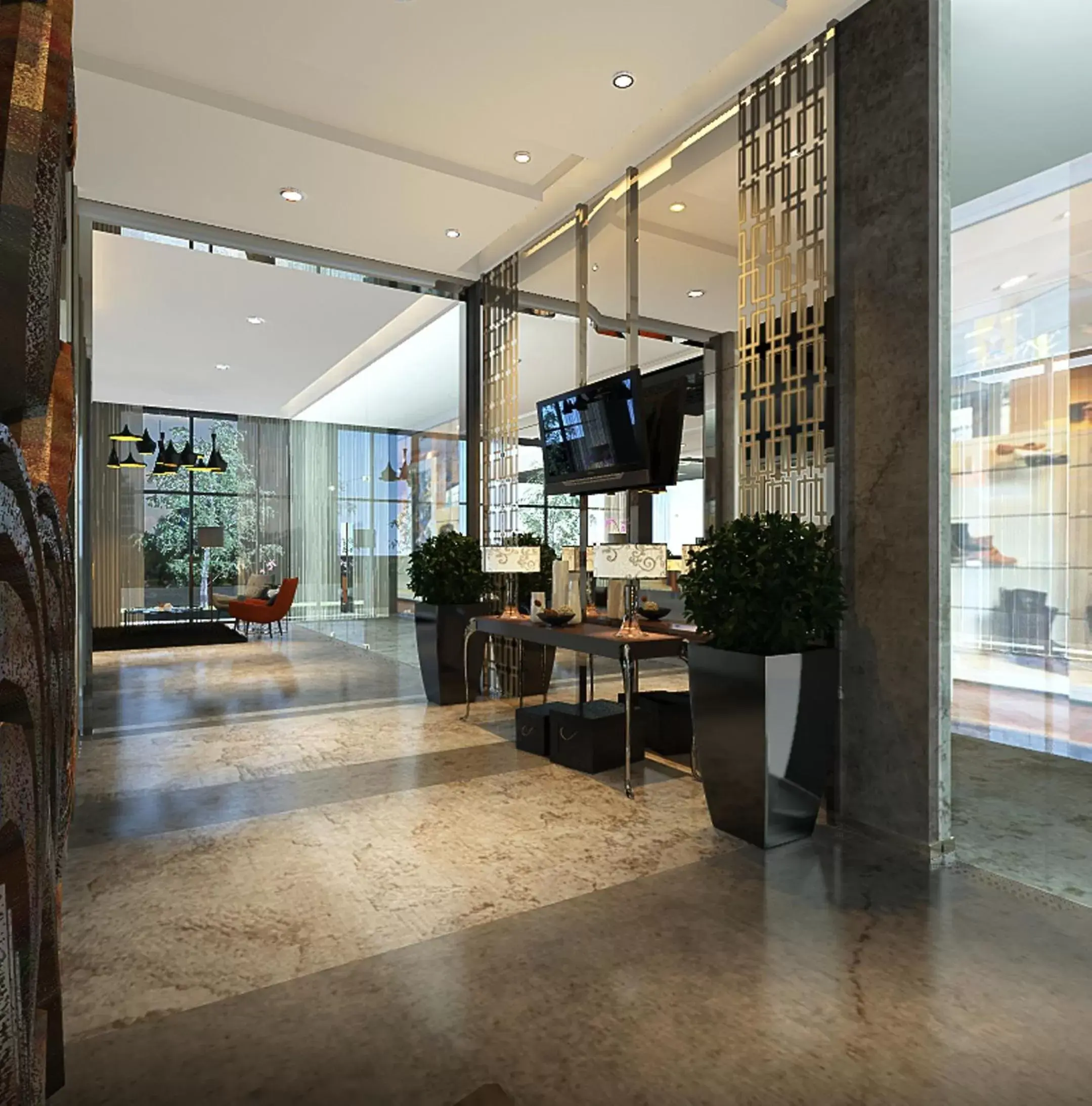 Lobby or reception, Lobby/Reception in Neo Hotel Mangga Dua by ASTON
