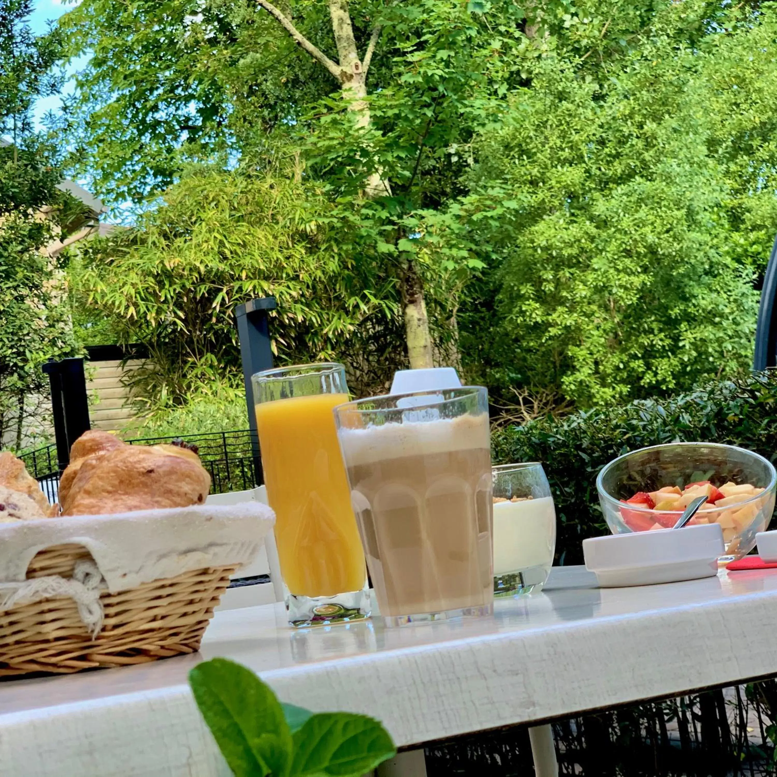 Continental breakfast in Hôtel Villa Flornoy Pornichet Baie de la Baule