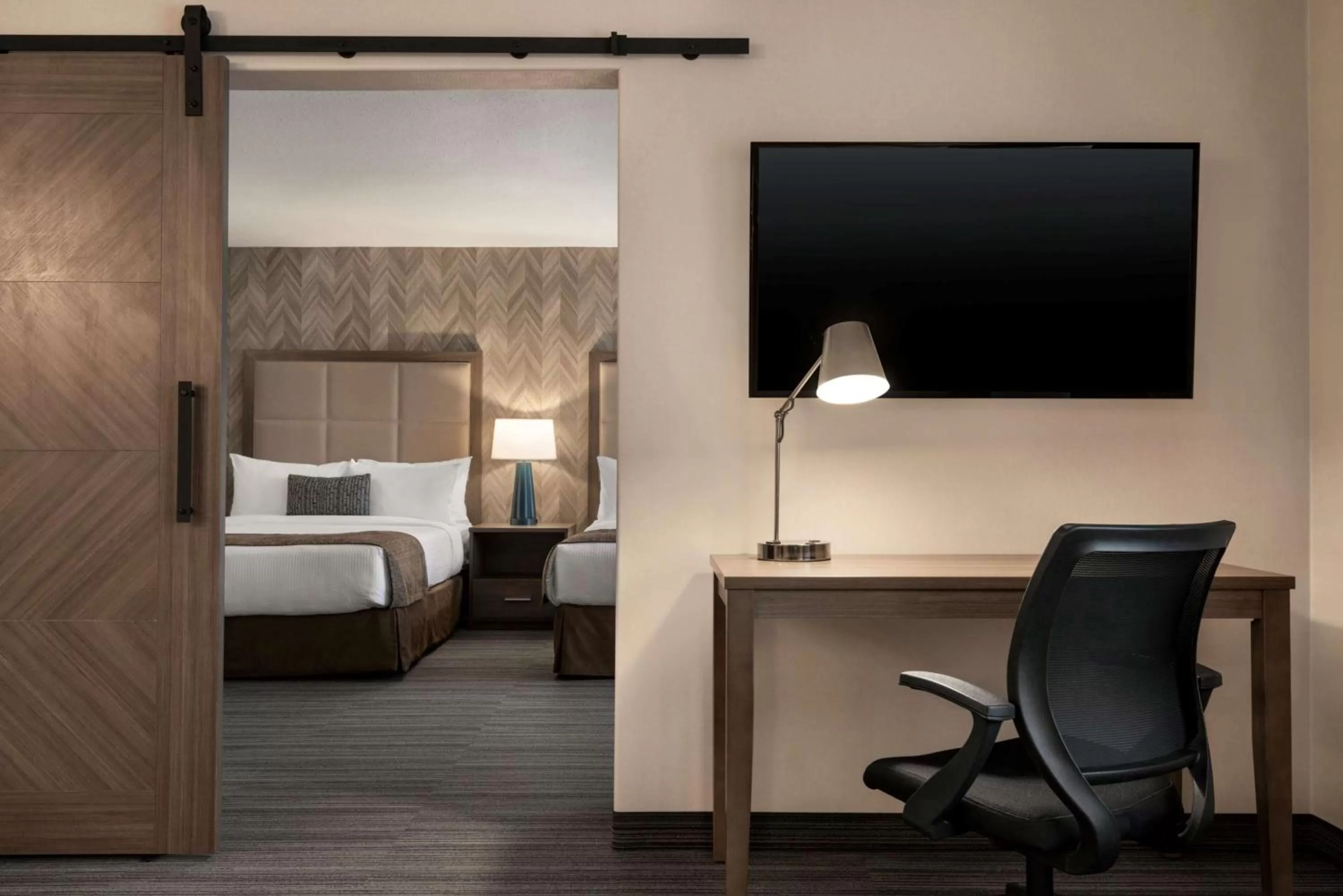 Photo of the whole room, Bed in Canalta Airdrie