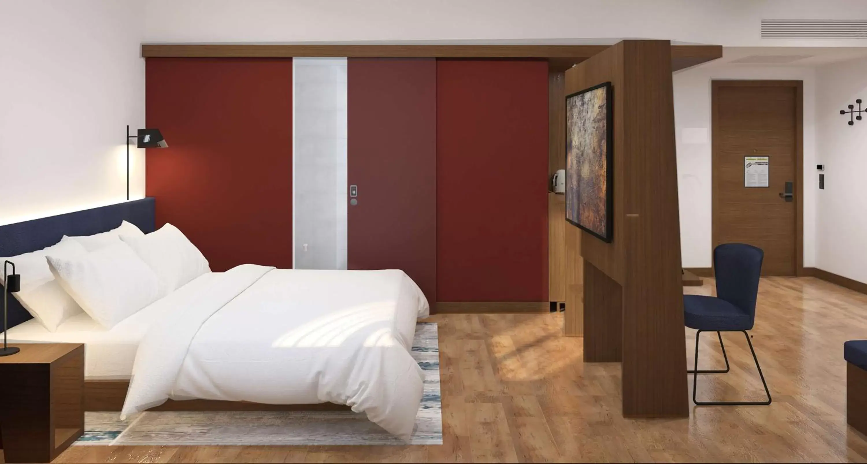 Photo of the whole room, Bed in Hampton By Hilton Istanbul Airport, Arnavutkoy