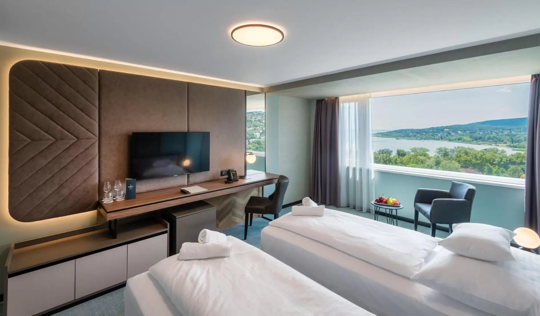 Photo of the whole room, Bed in Hunguest Hotel Bál Resort