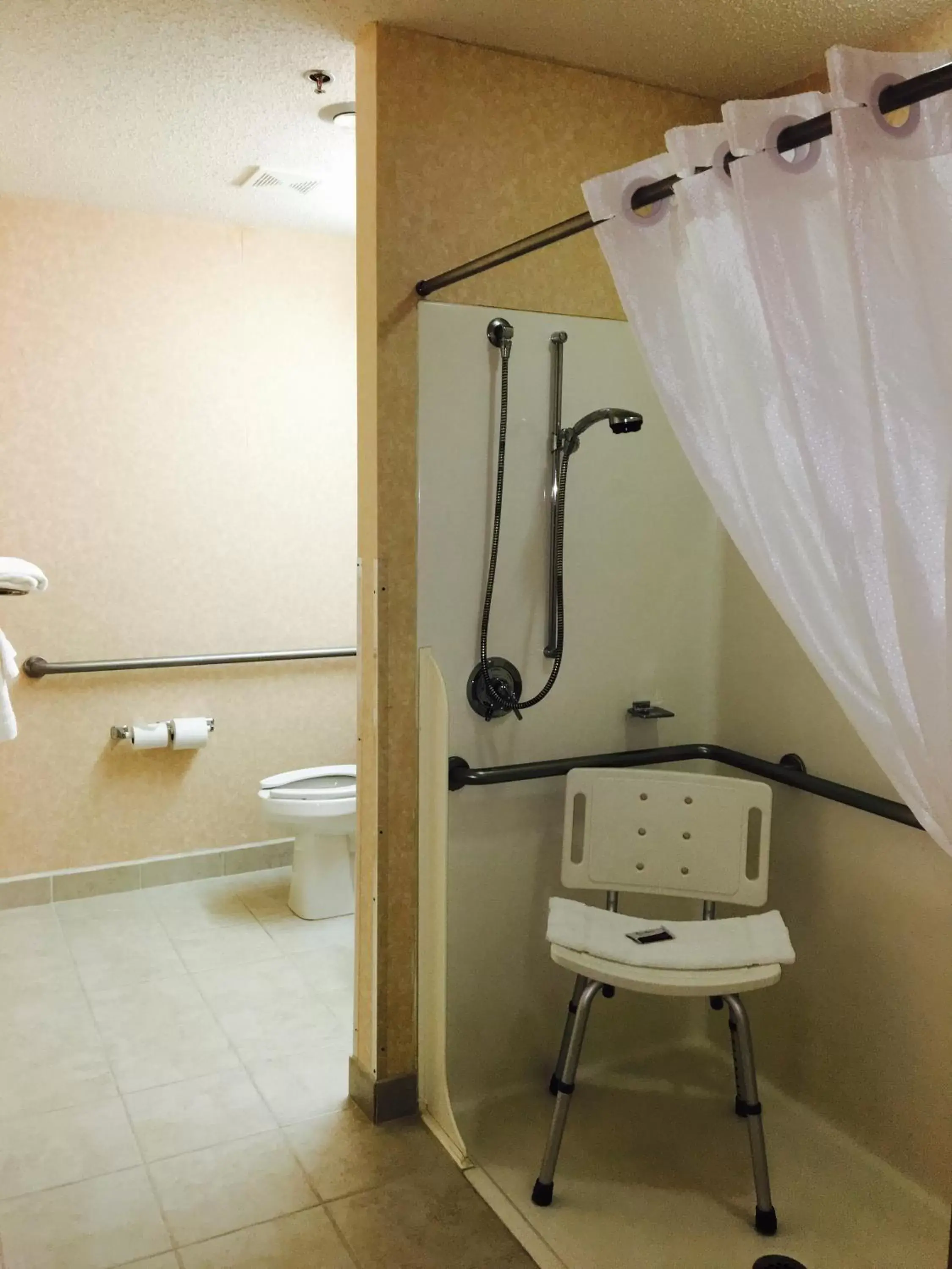 Shower, Bathroom in Microtel Inn & Suites by Wyndham Syracuse Baldwinsville