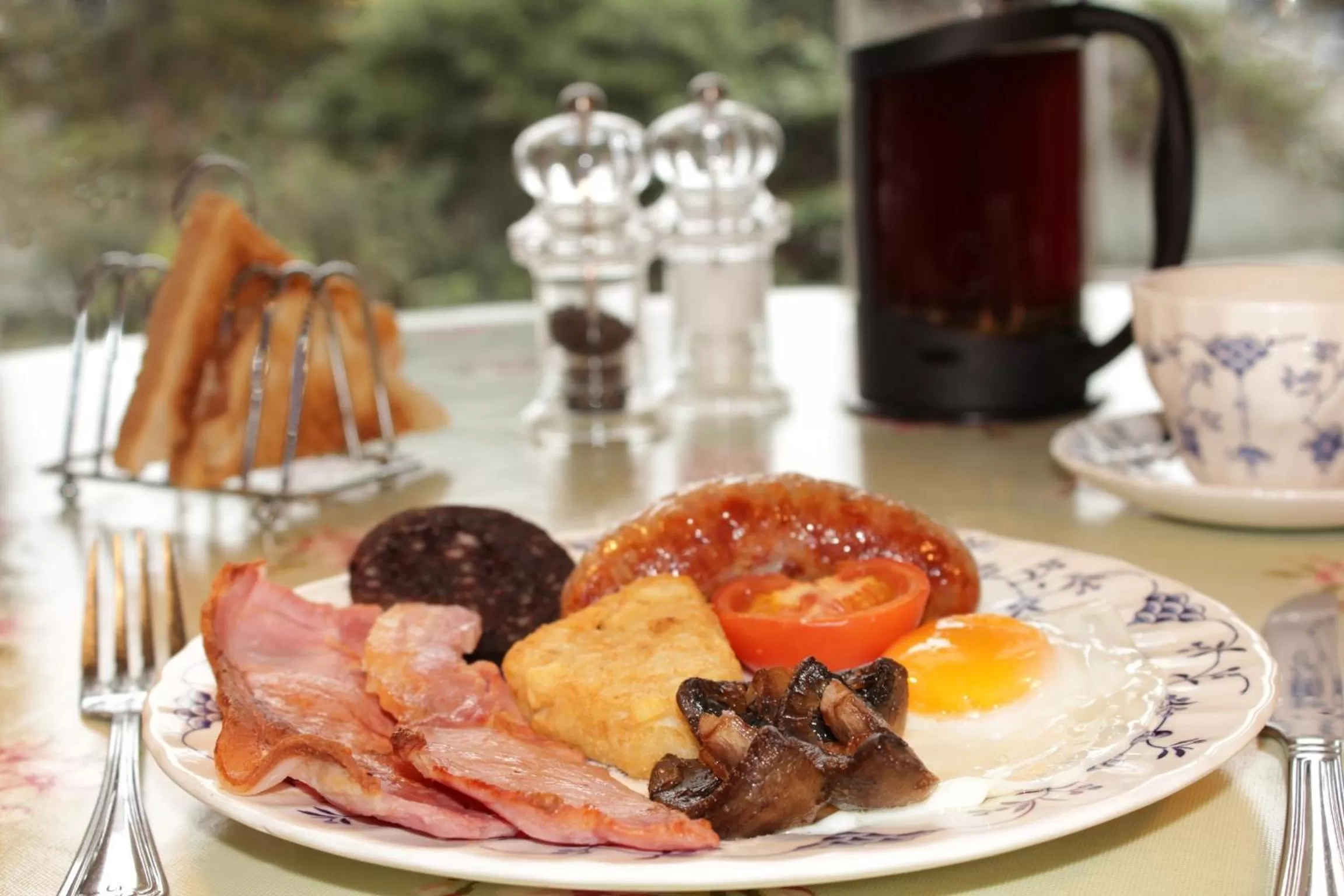 Food and drinks in Penrose Bed & Breakfast