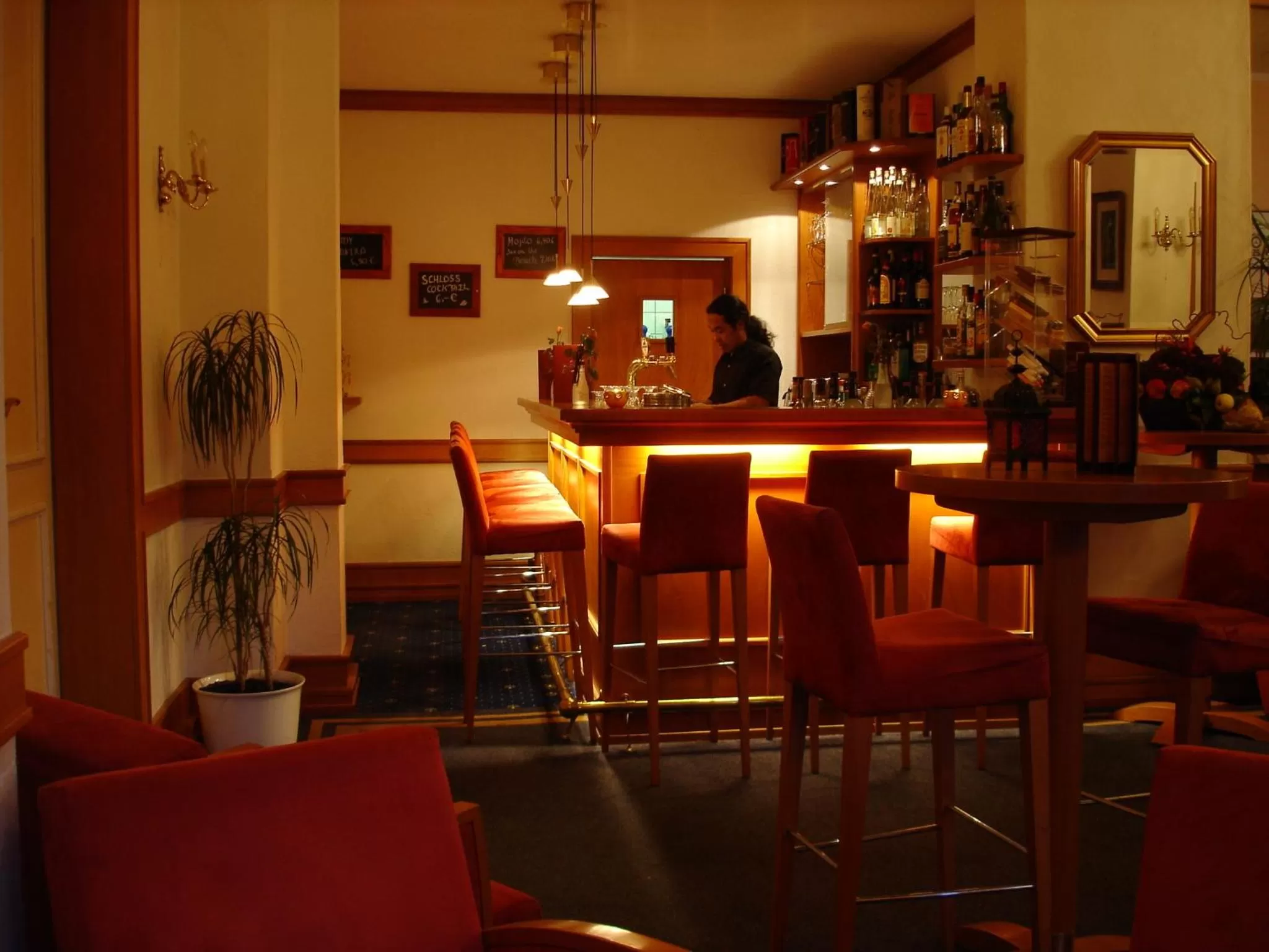 Lounge or bar in Hotel Schloss Hornberg