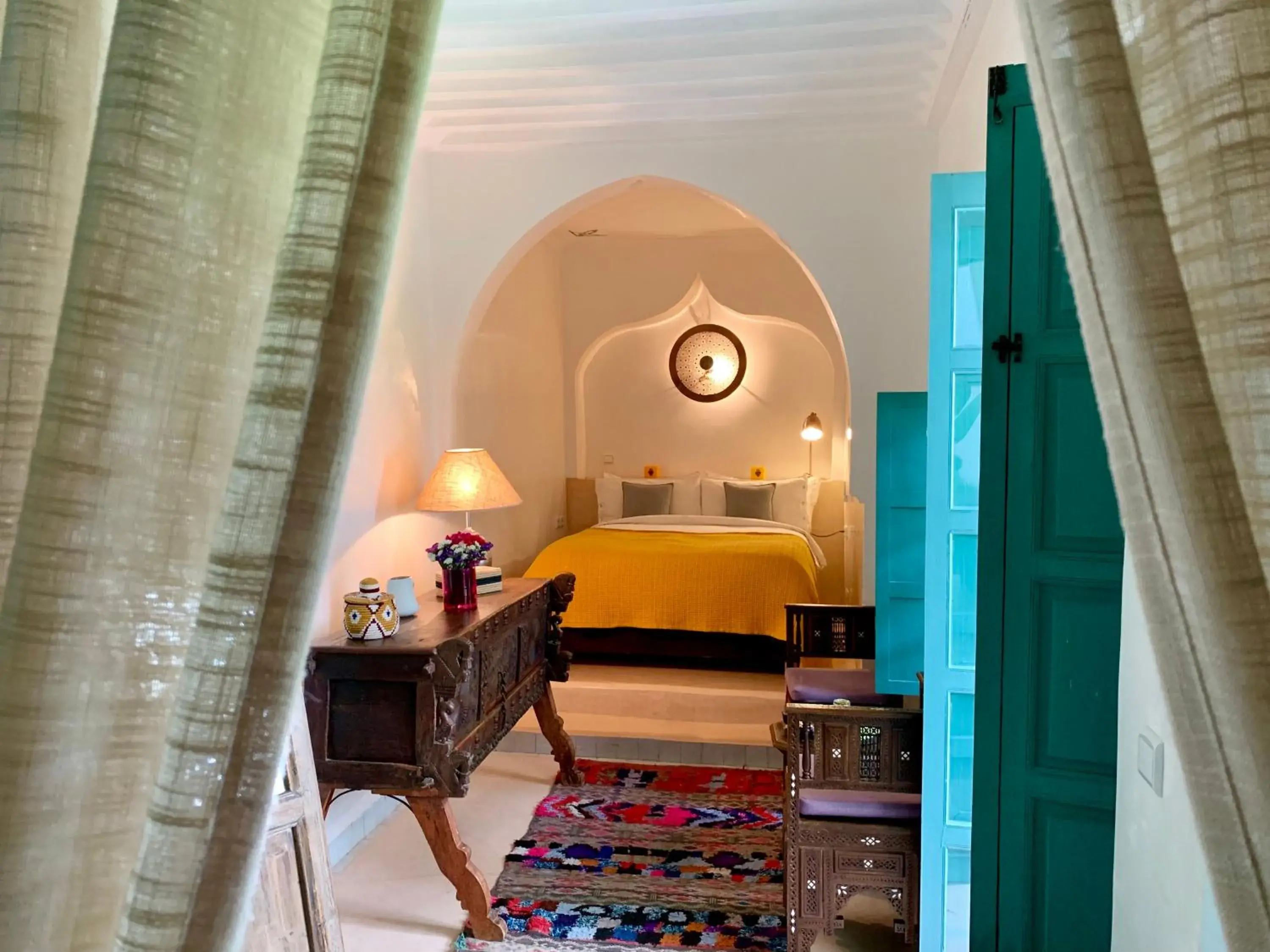 Photo of the whole room, Bed in Riad 11 Zitoune
