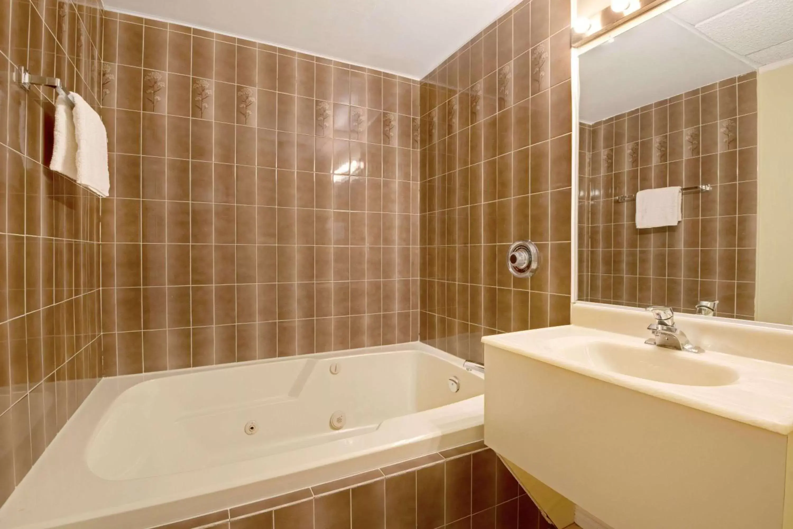 Photo of the whole room, Bathroom in Knights Inn - Park Villa Motel, Midland