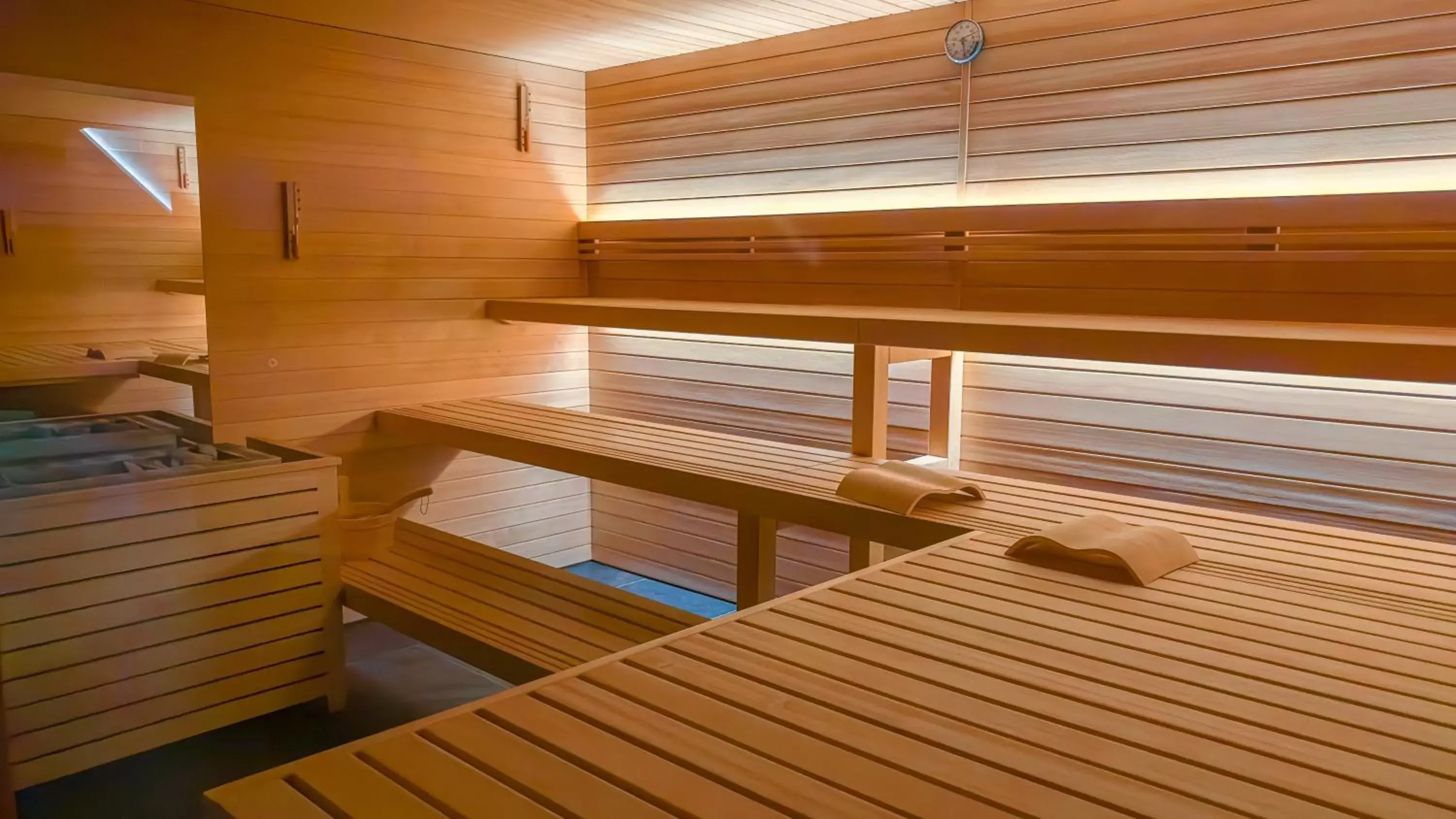 Sauna in Linta Hotel Wellness & Spa