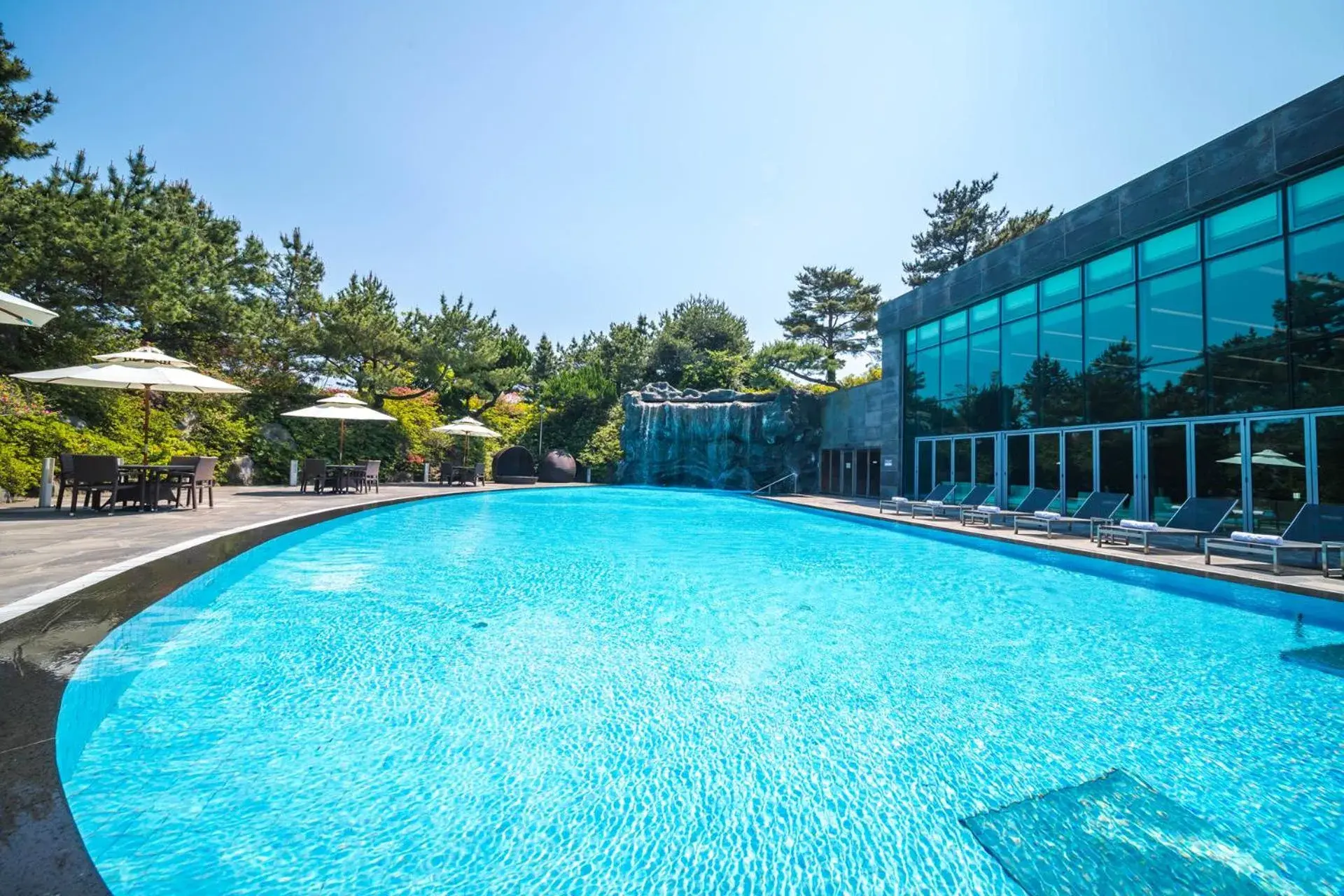 Summer, Swimming Pool in We Hotel Jeju