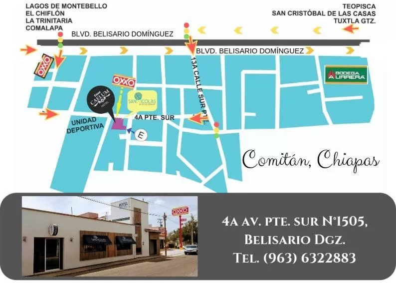 Bird's-eye View in Hotel Casa Caelum