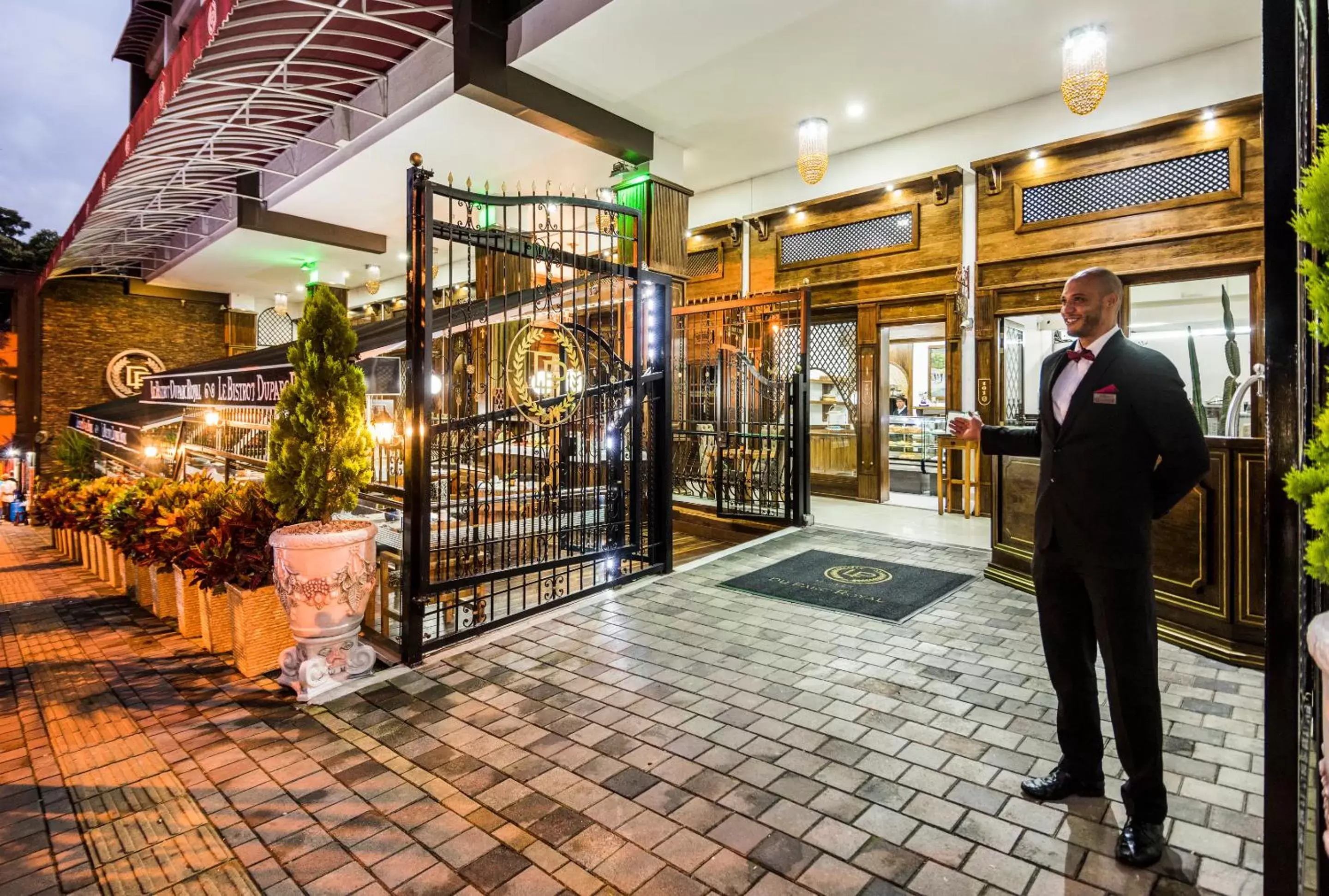 Lobby or reception in Hotel Du Parc