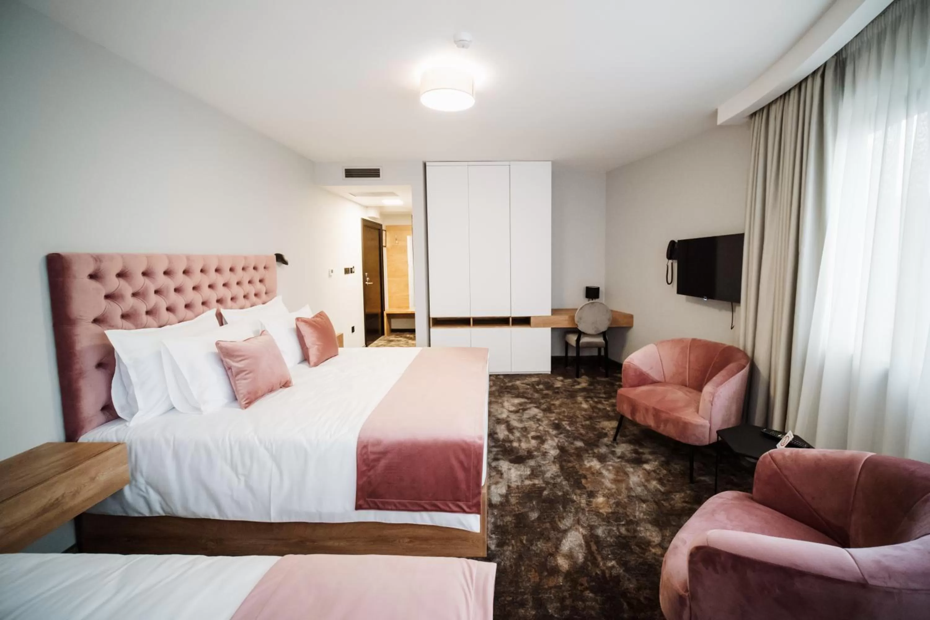 Photo of the whole room, Bed in Hotel Barcode Wellness & Spa