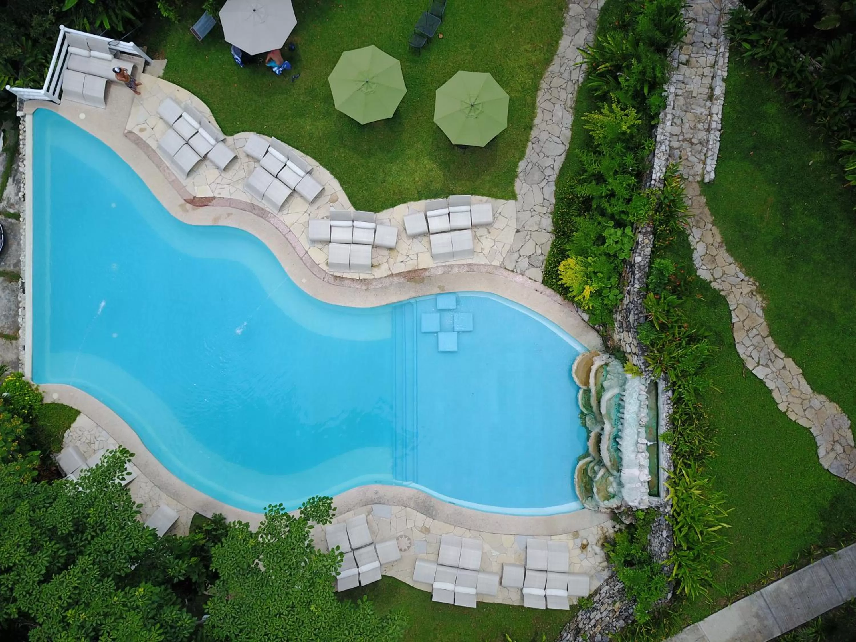 Swimming pool in Hotel La Aldea del Halach Huinic