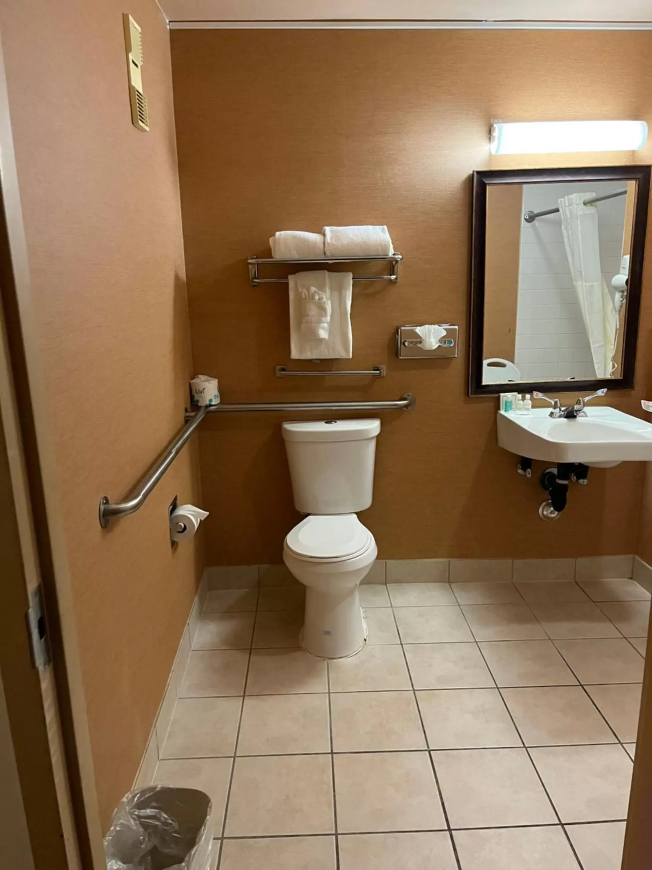 Bathroom in Quality Inn and Conference Center Greeley Downtown