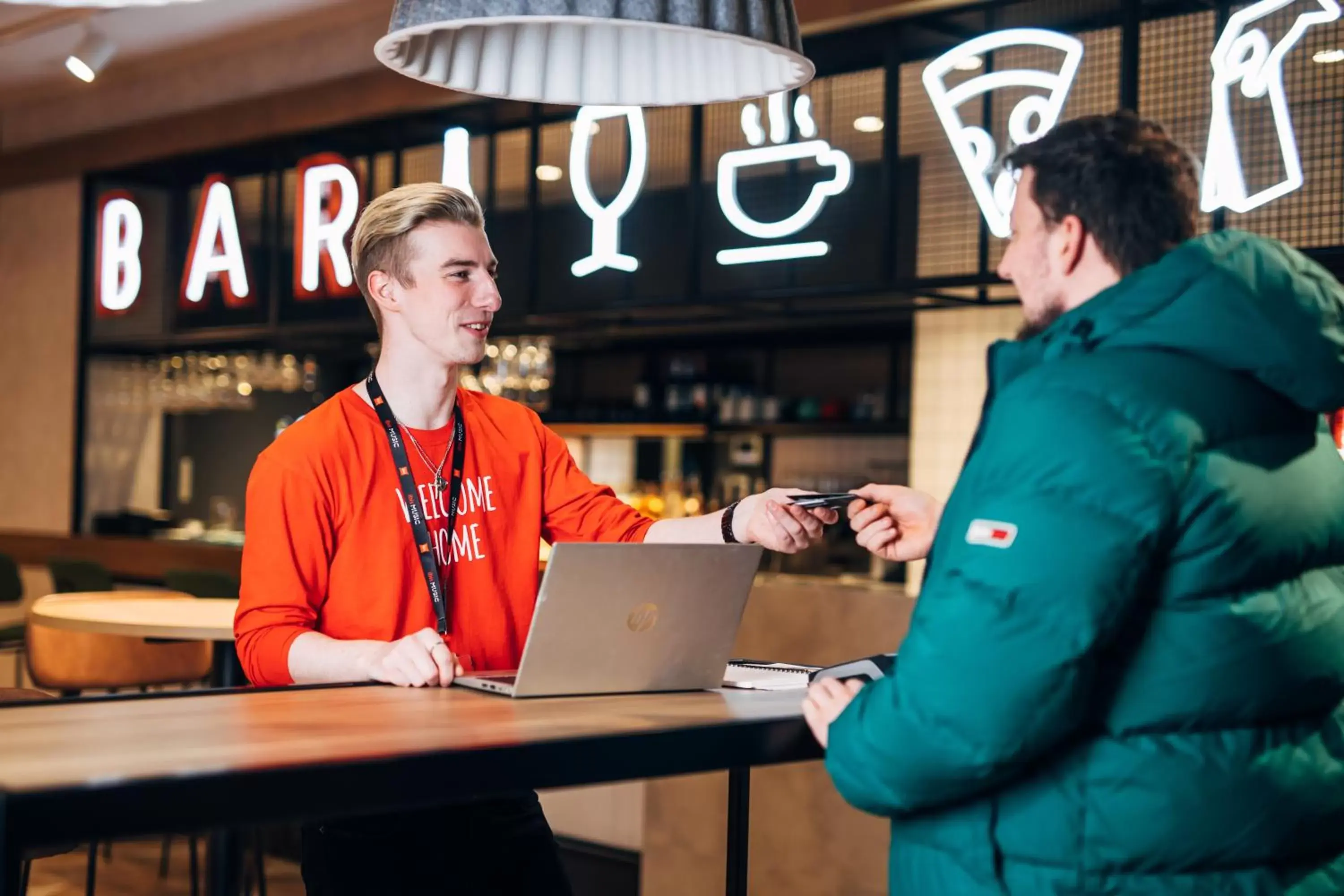 Lobby or reception in ibis Belfast City Centre