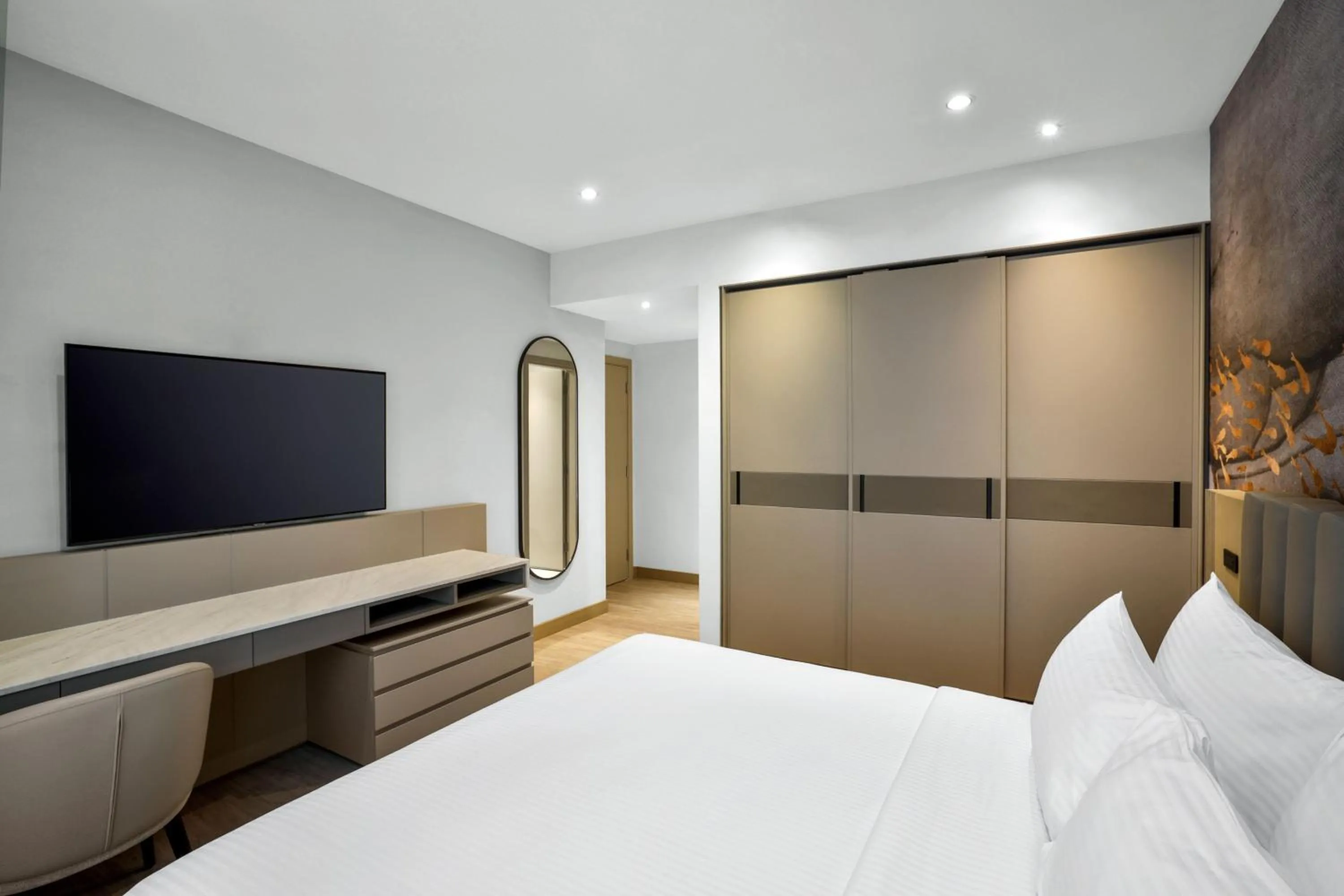 Bedroom, Bed in Residence Inn by Marriott Sheikh Zayed Road, Dubai