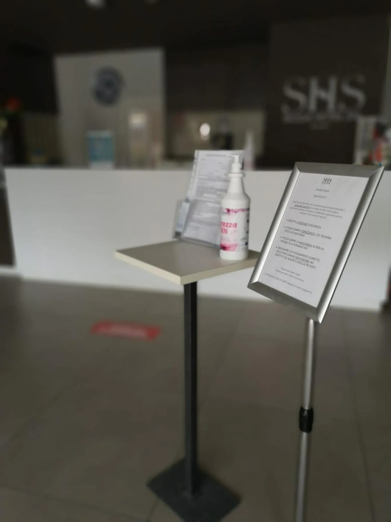 Lobby or reception in Sicilia Hotel Spa