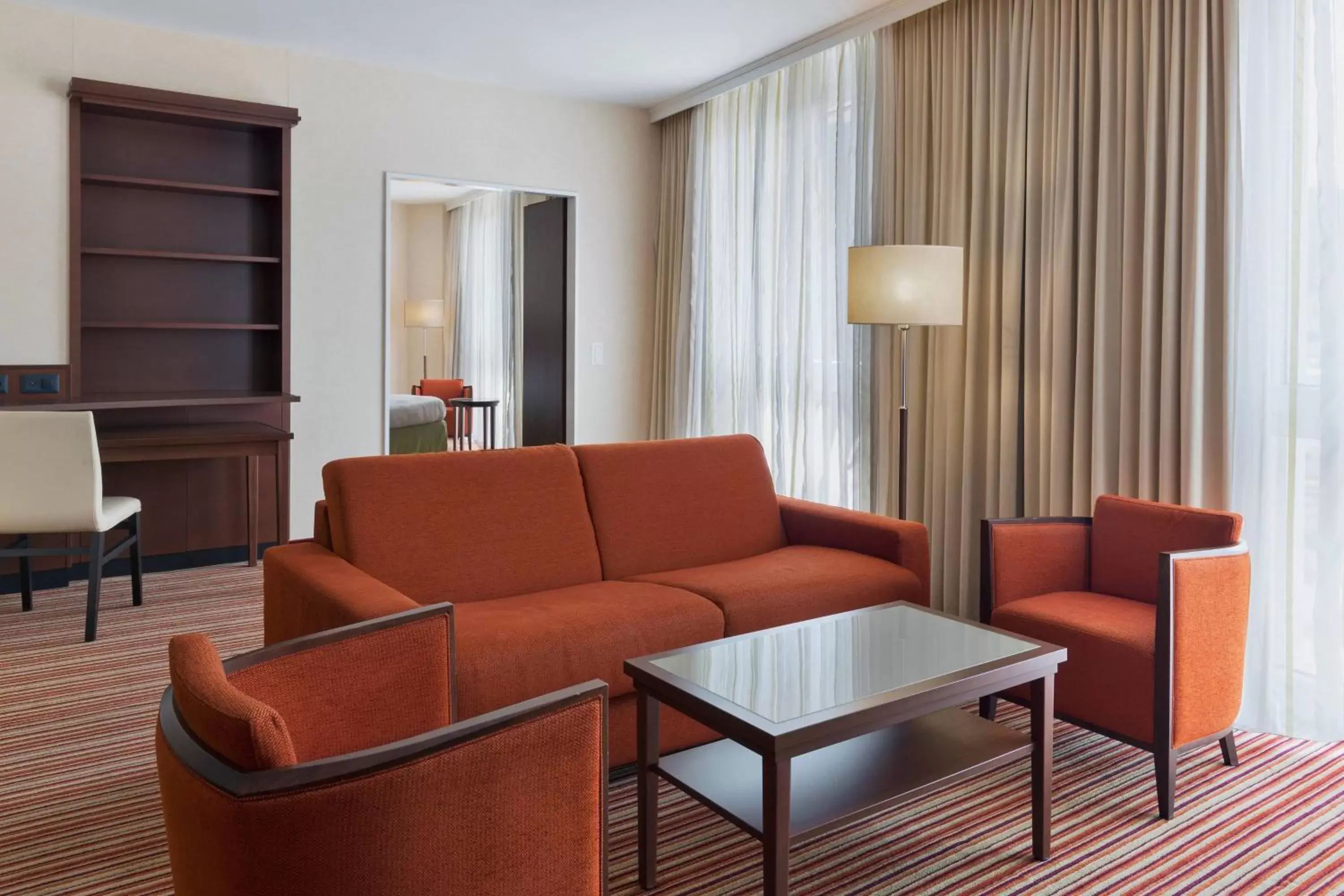 Living room, Seating Area in Courtyard by Marriott Basel