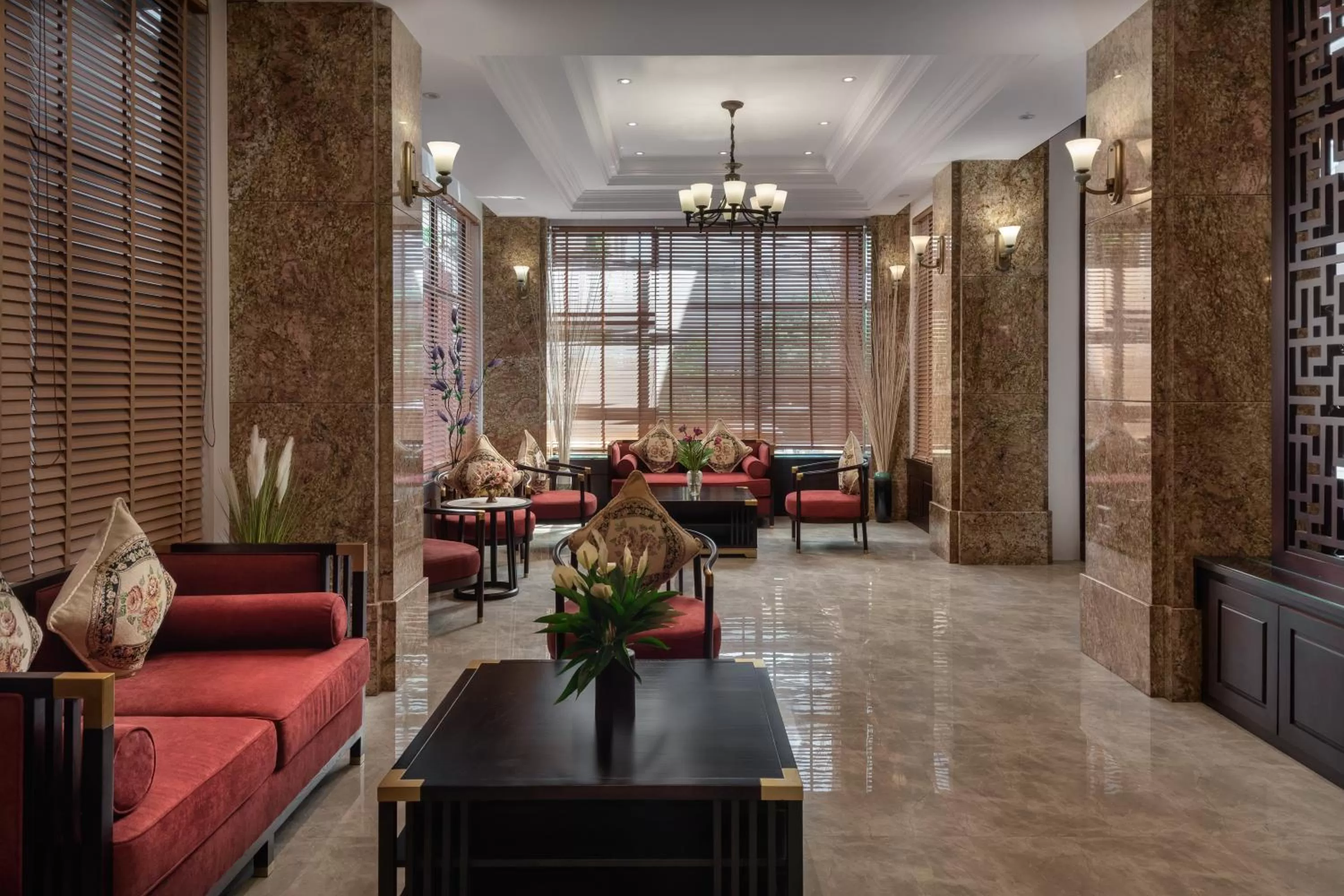 Lobby or reception in Duong Chan Hotel