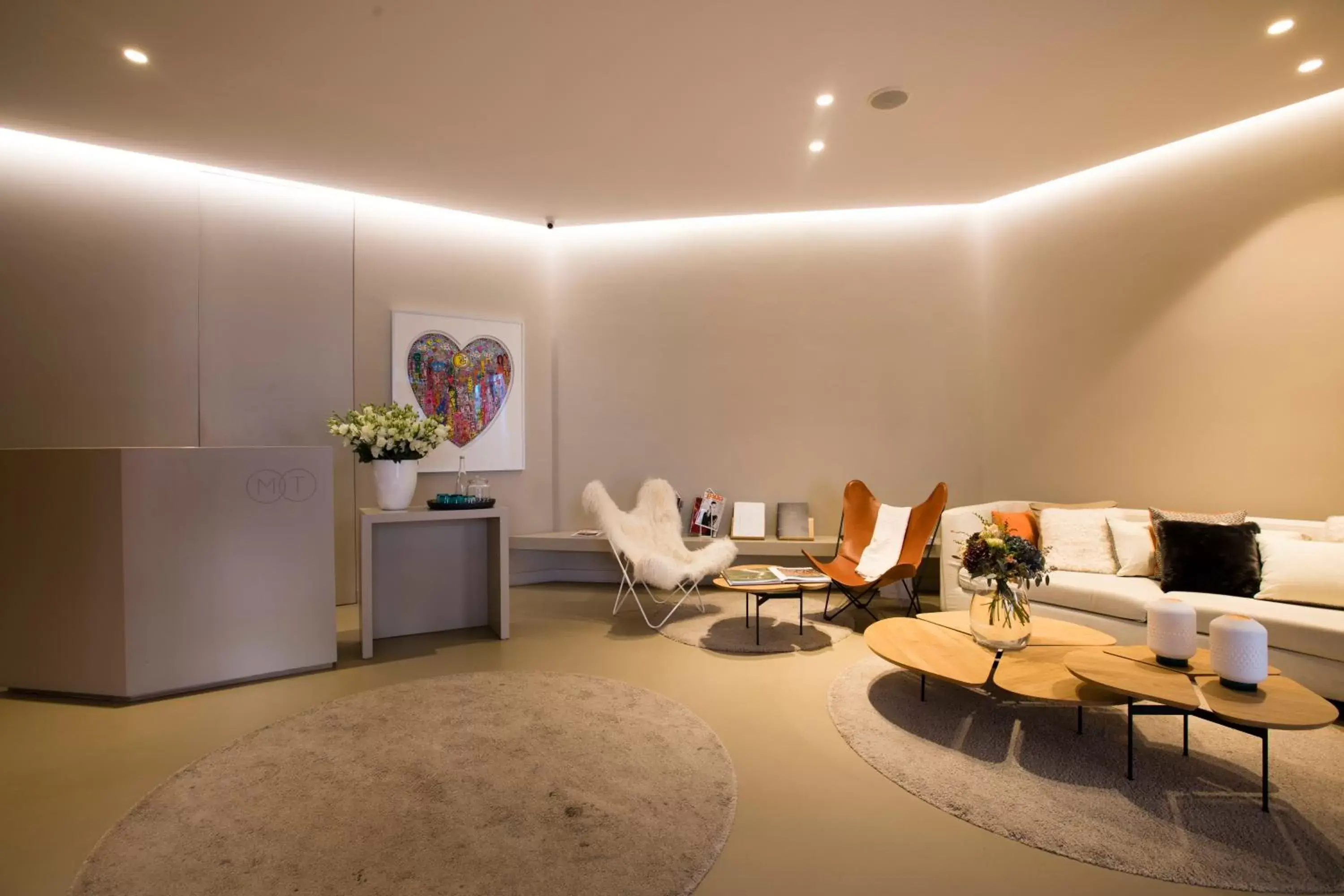 Lobby or reception in Relais & Châteaux La Maison Des Têtes Lobby or reception in Relais & Châteaux La Maison Des Têtes