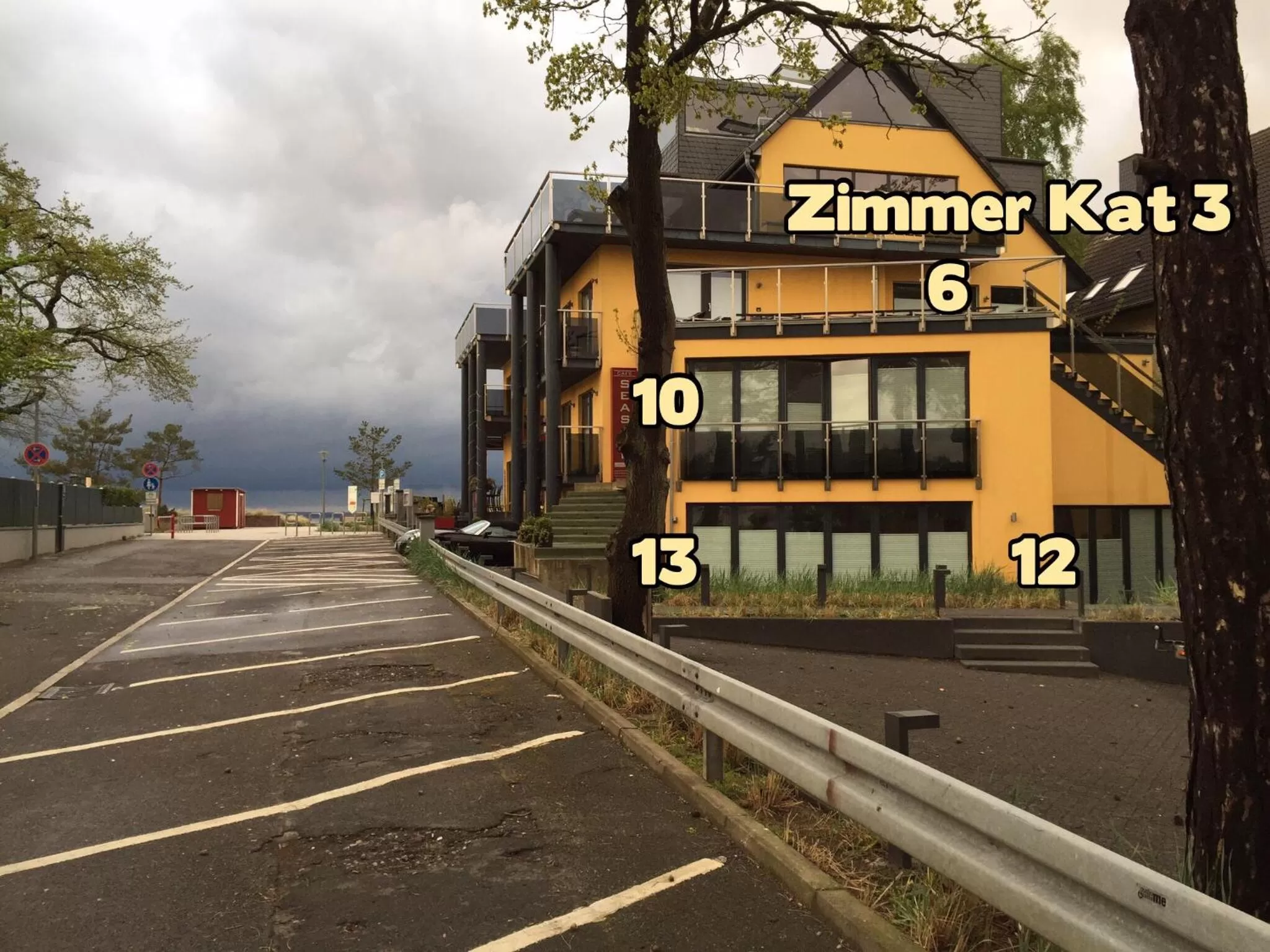 Decorative detail in Seaside-Strandhotel