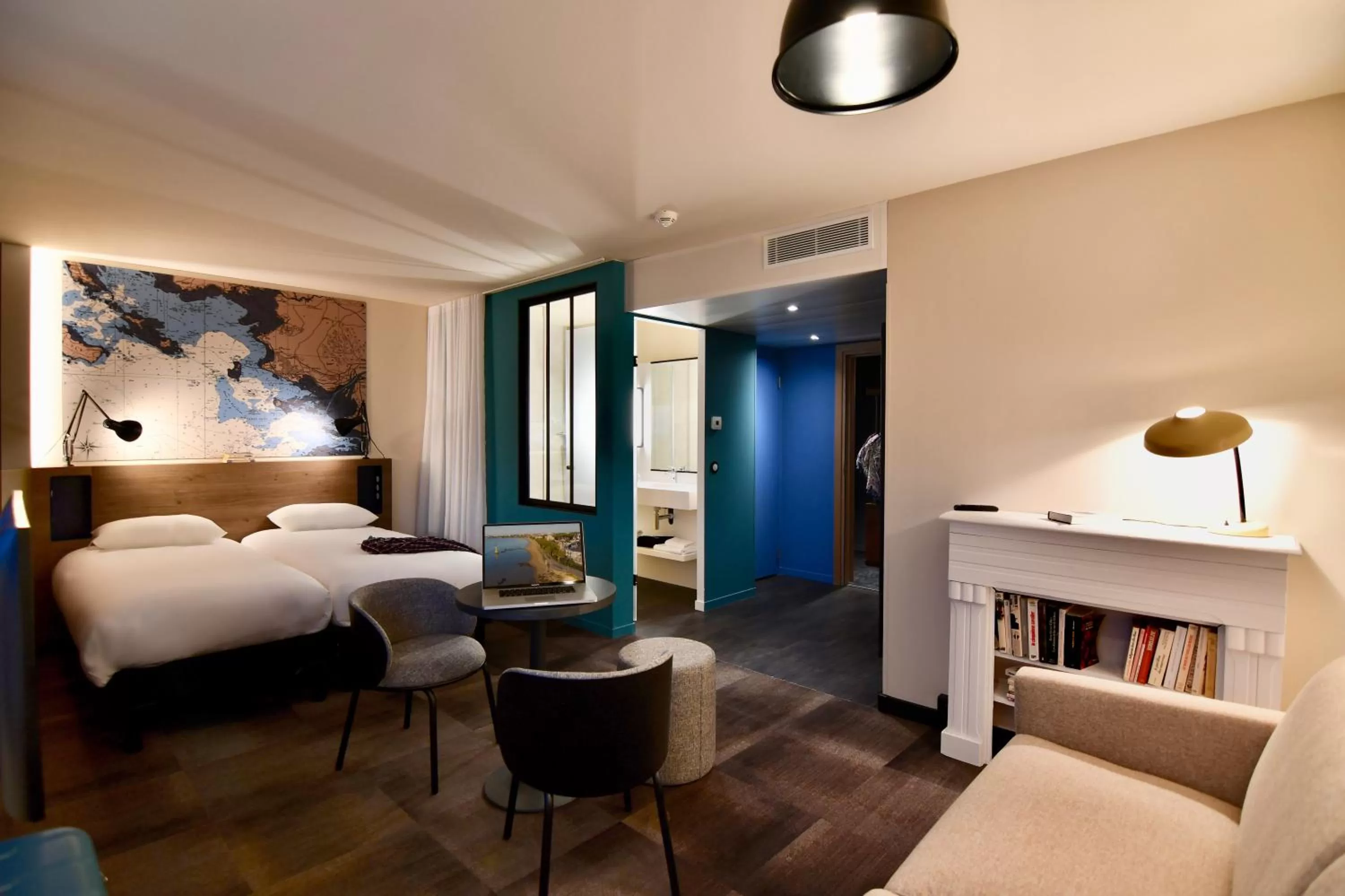 Bed in ibis Styles Saint Nazaire Centre Gare