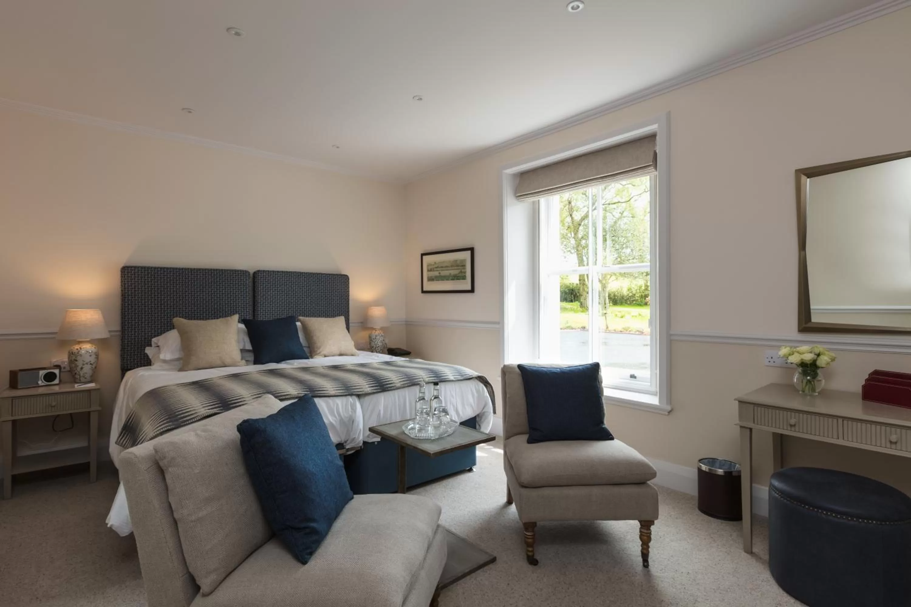 Photo of the whole room, Bed in Farlam Hall Hotel & Restaurant