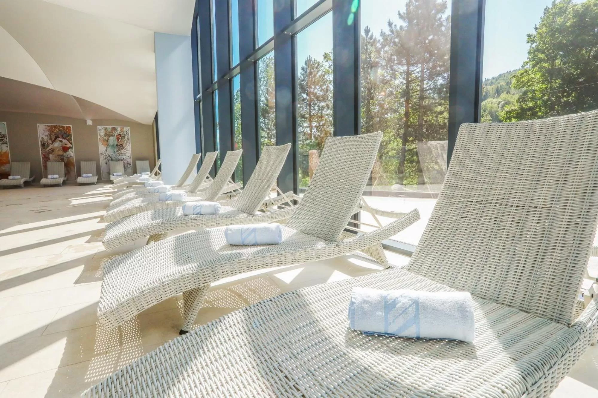 Swimming pool in Magnus Resort