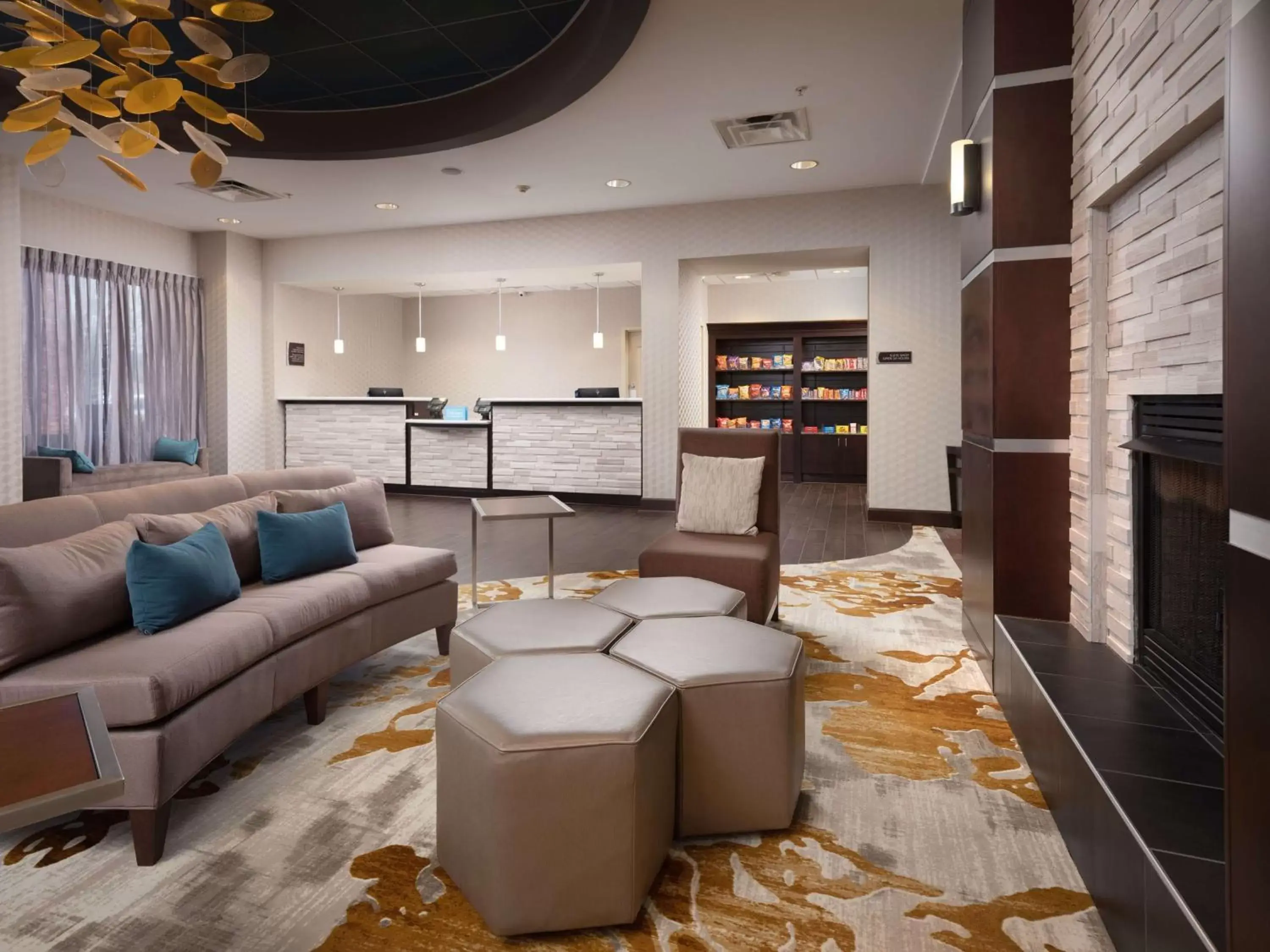 Lobby or reception, Seating Area in Homewood Suites by Hilton Atlanta NW/Kennesaw-Town Center