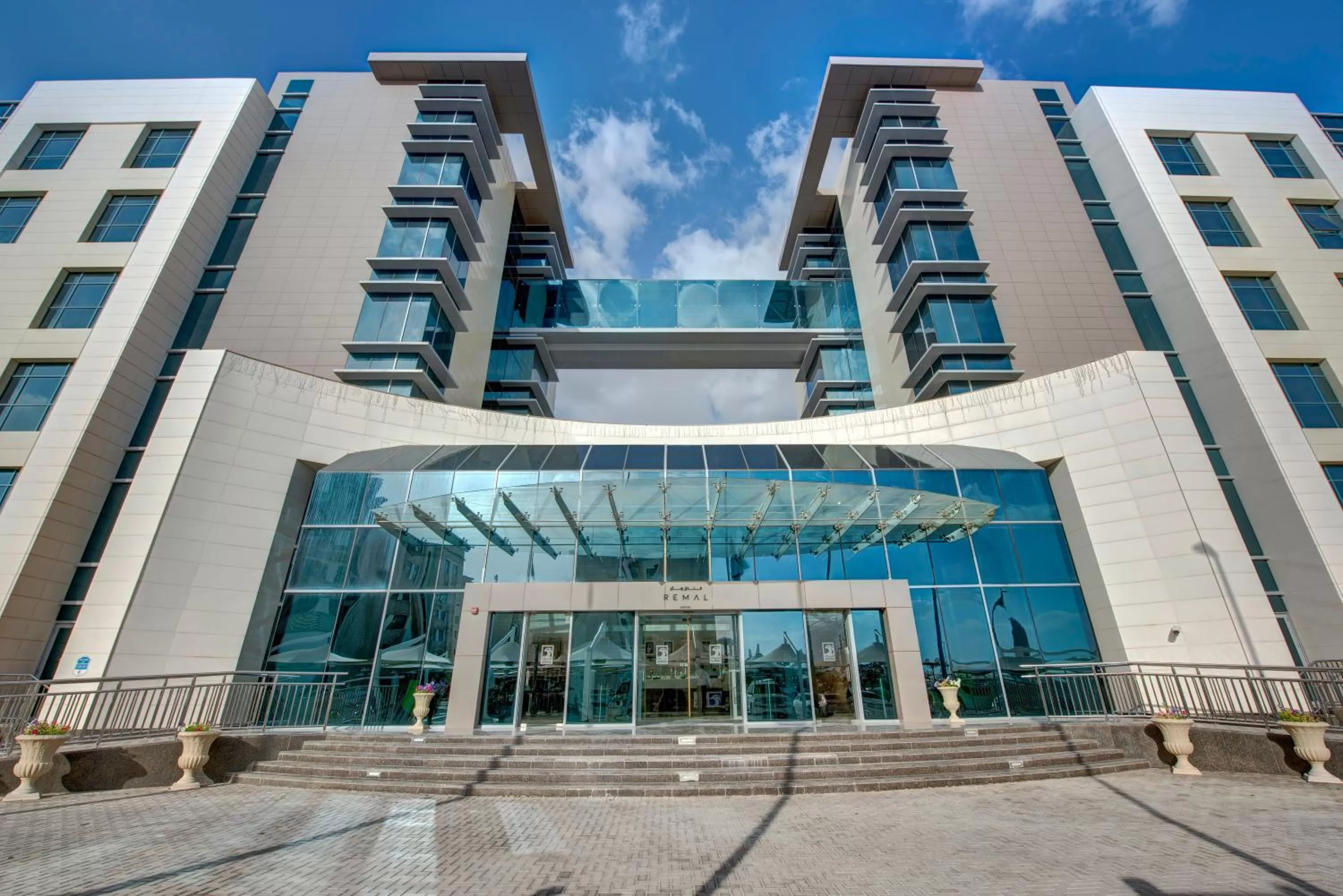 Property building in Remal Hotel & Villas Al Dhannah City