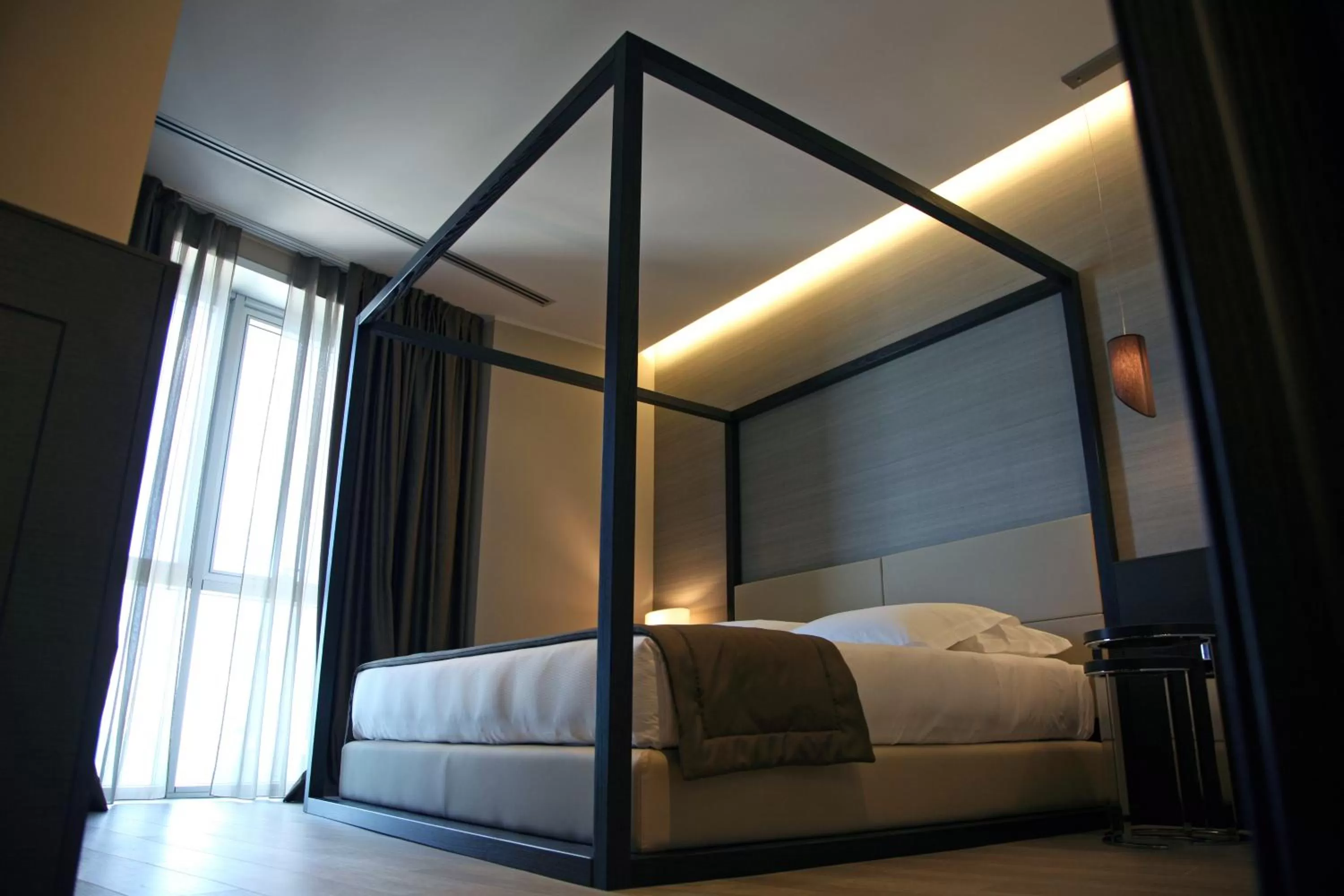 Bed in Ego Hotel