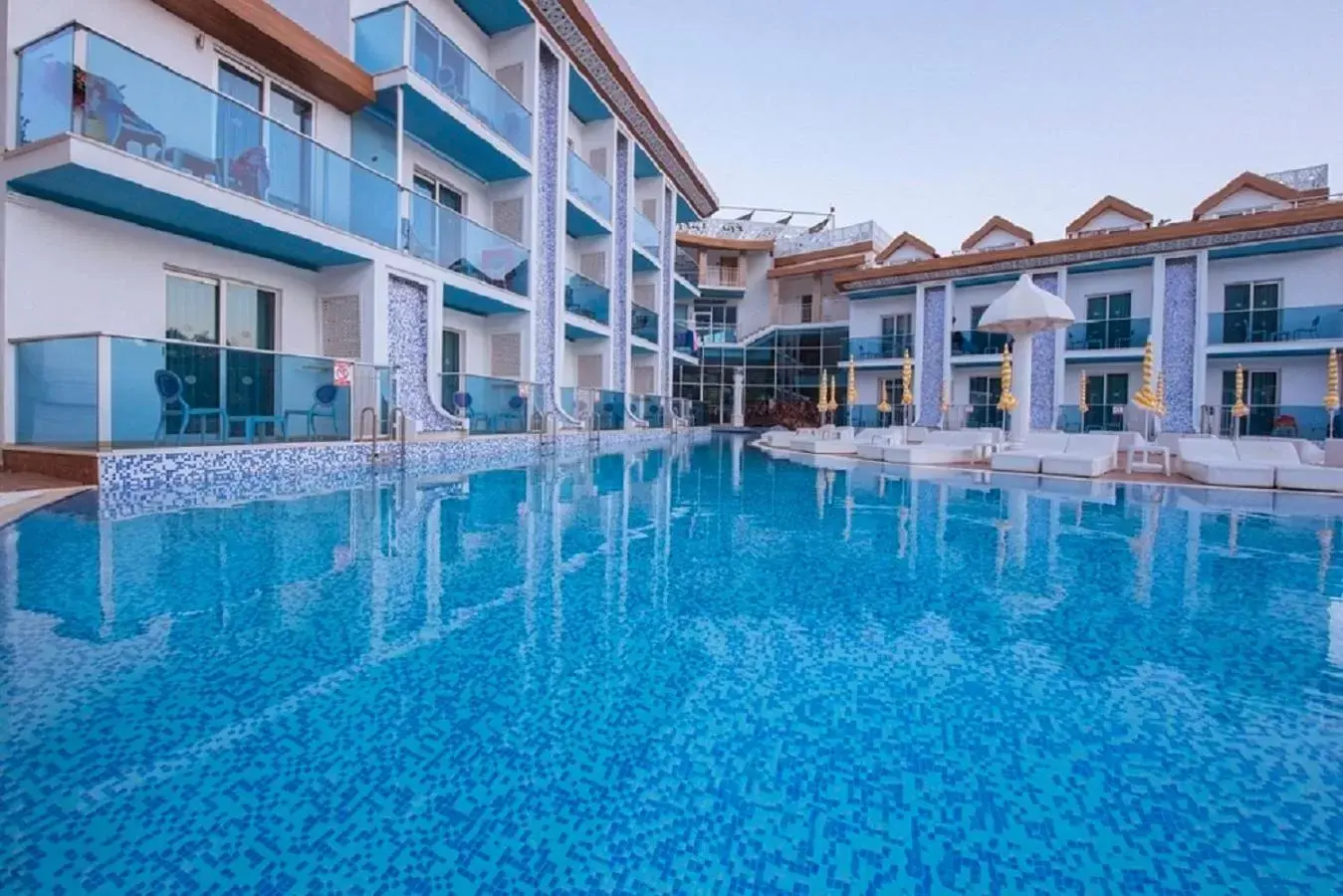 Facade/entrance, Swimming Pool in Ocean Blue High Class Hotel & SPA