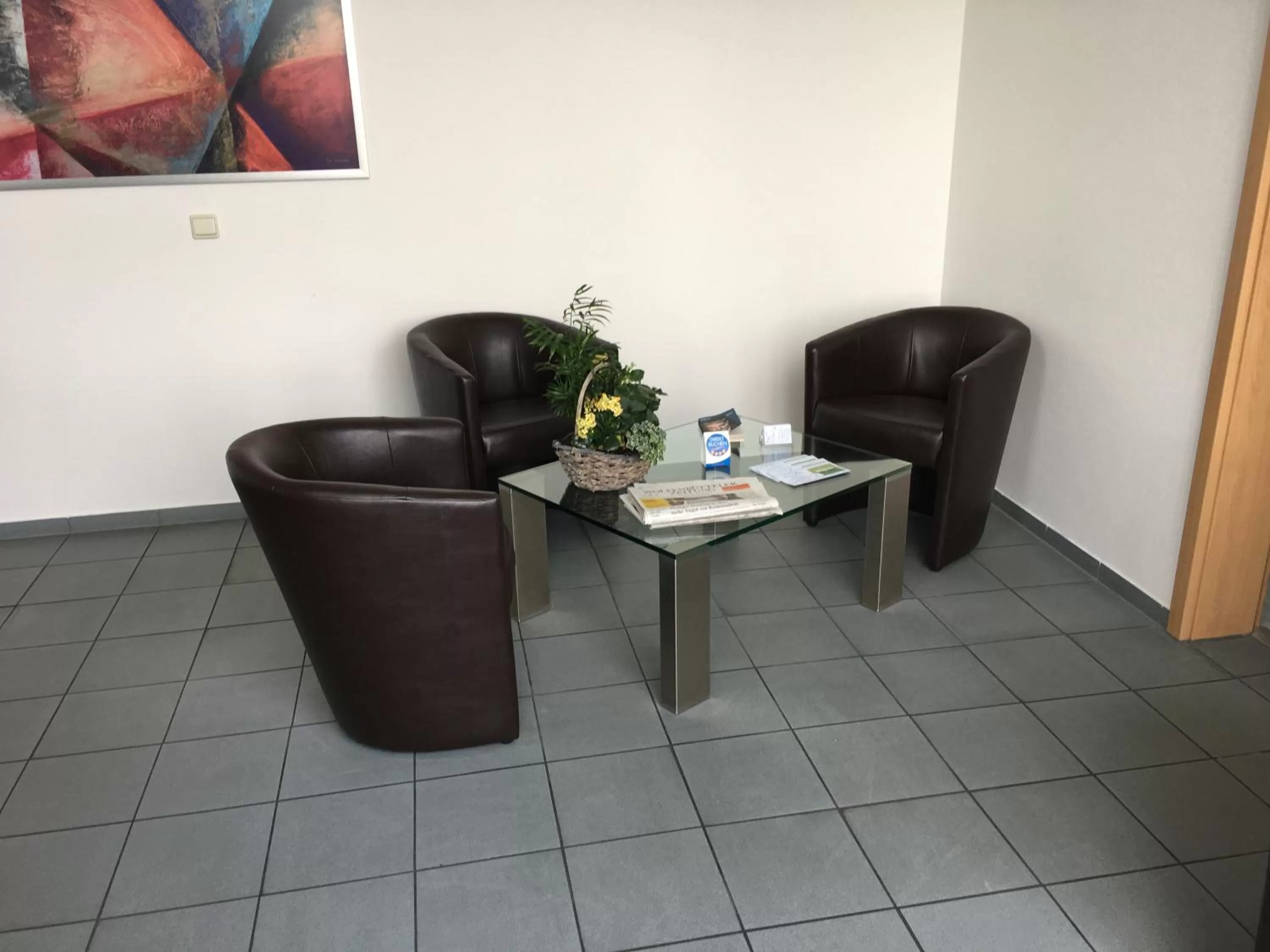 Lobby or reception in Hotel Gästehaus Linden