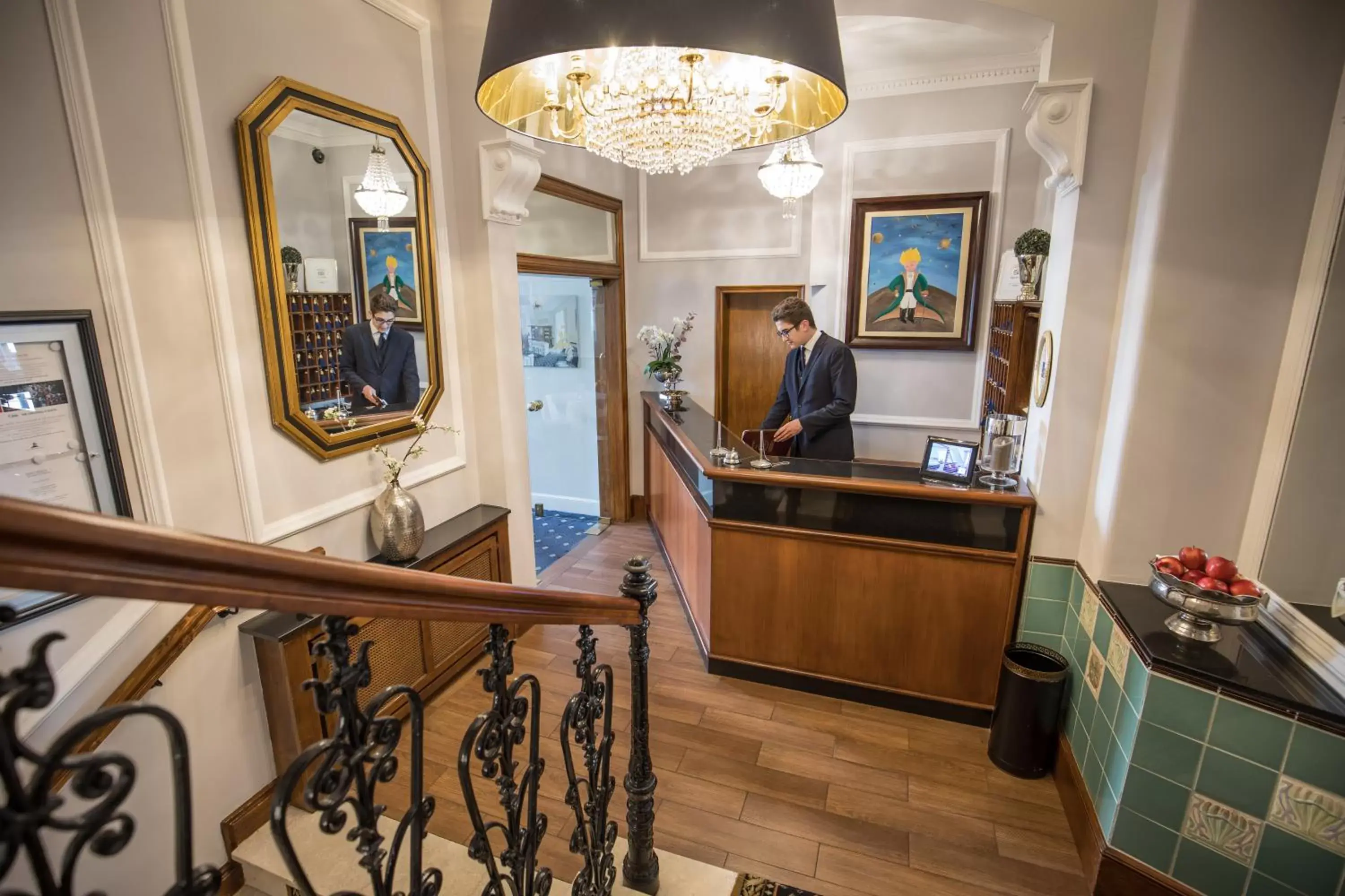 Staff, Lobby/Reception in Hotel Der Kleine Prinz