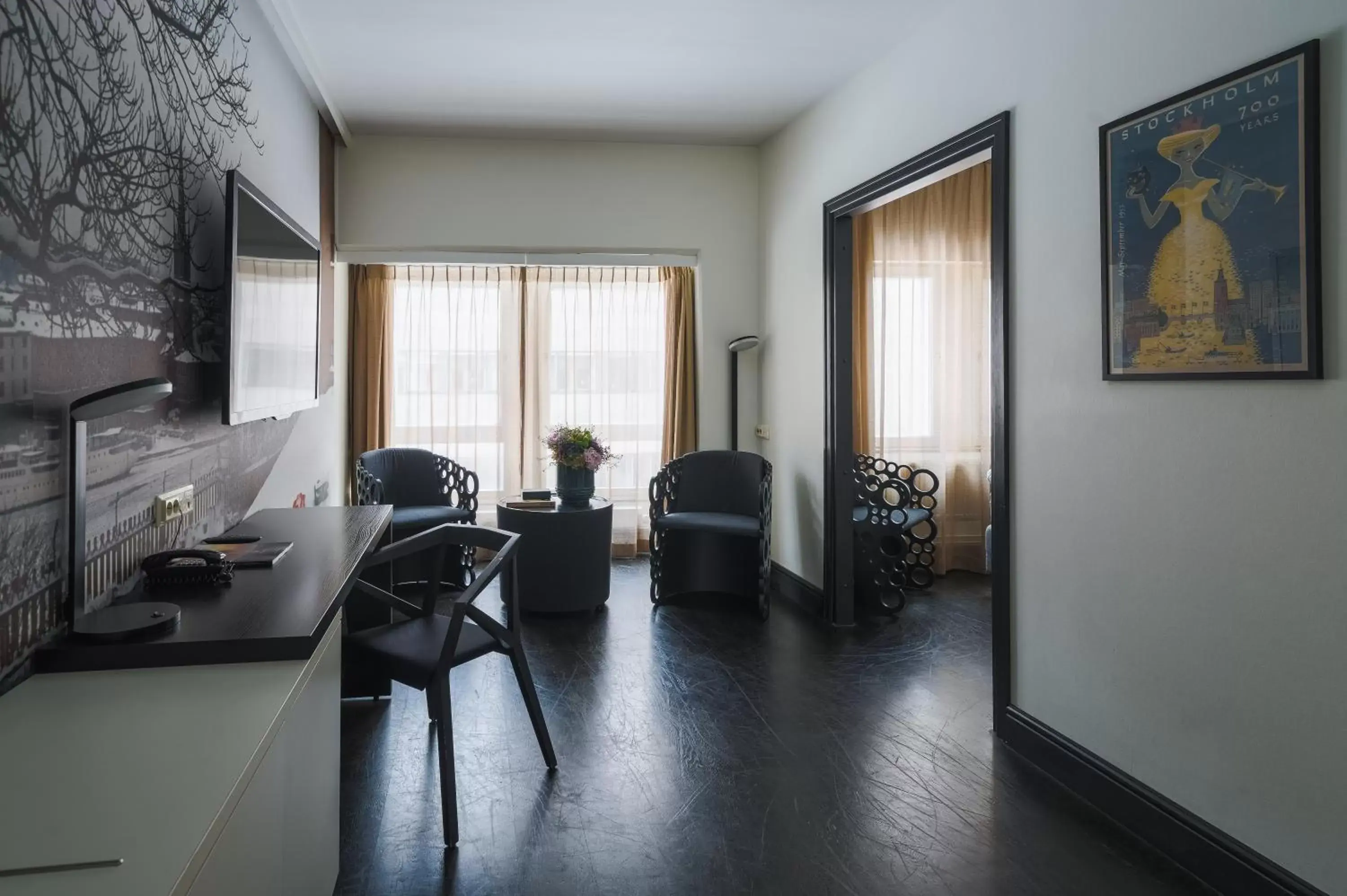 Living room in Hotel C Stockholm Living room in Hotel C Stockholm