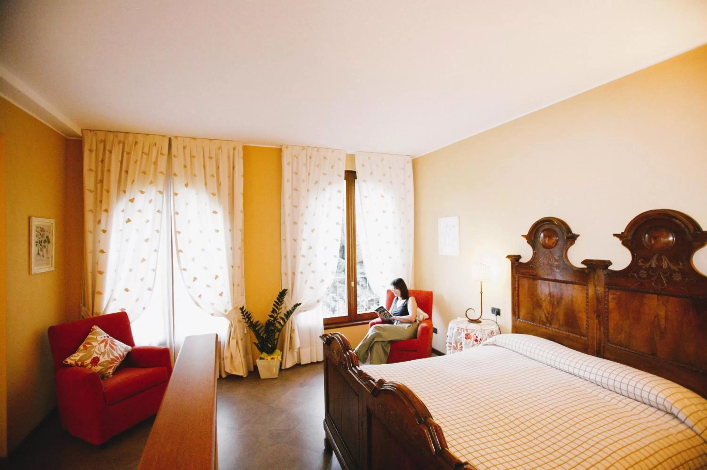 Bed in La Valletta Relais